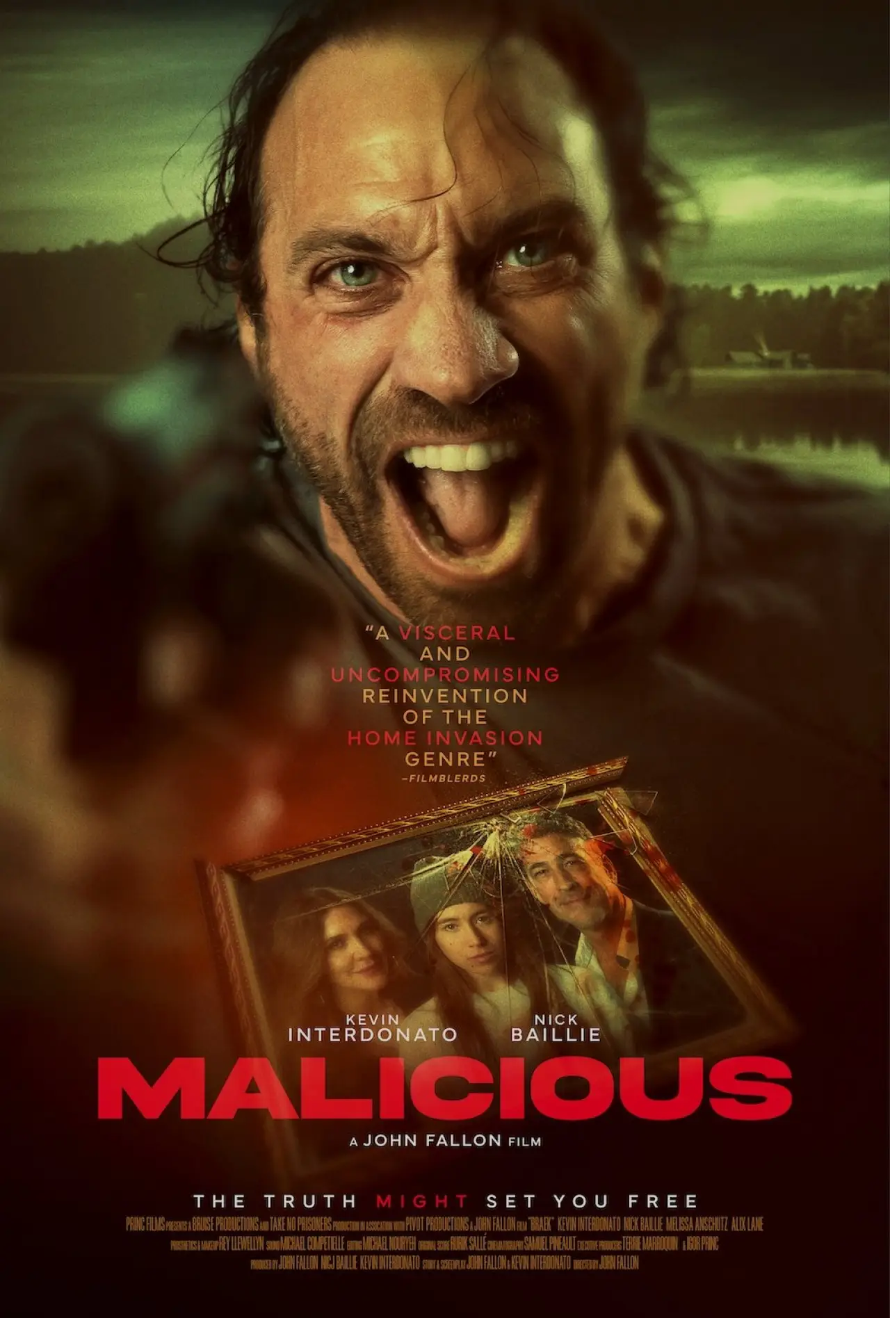 Plakat filmowy "Podłość"