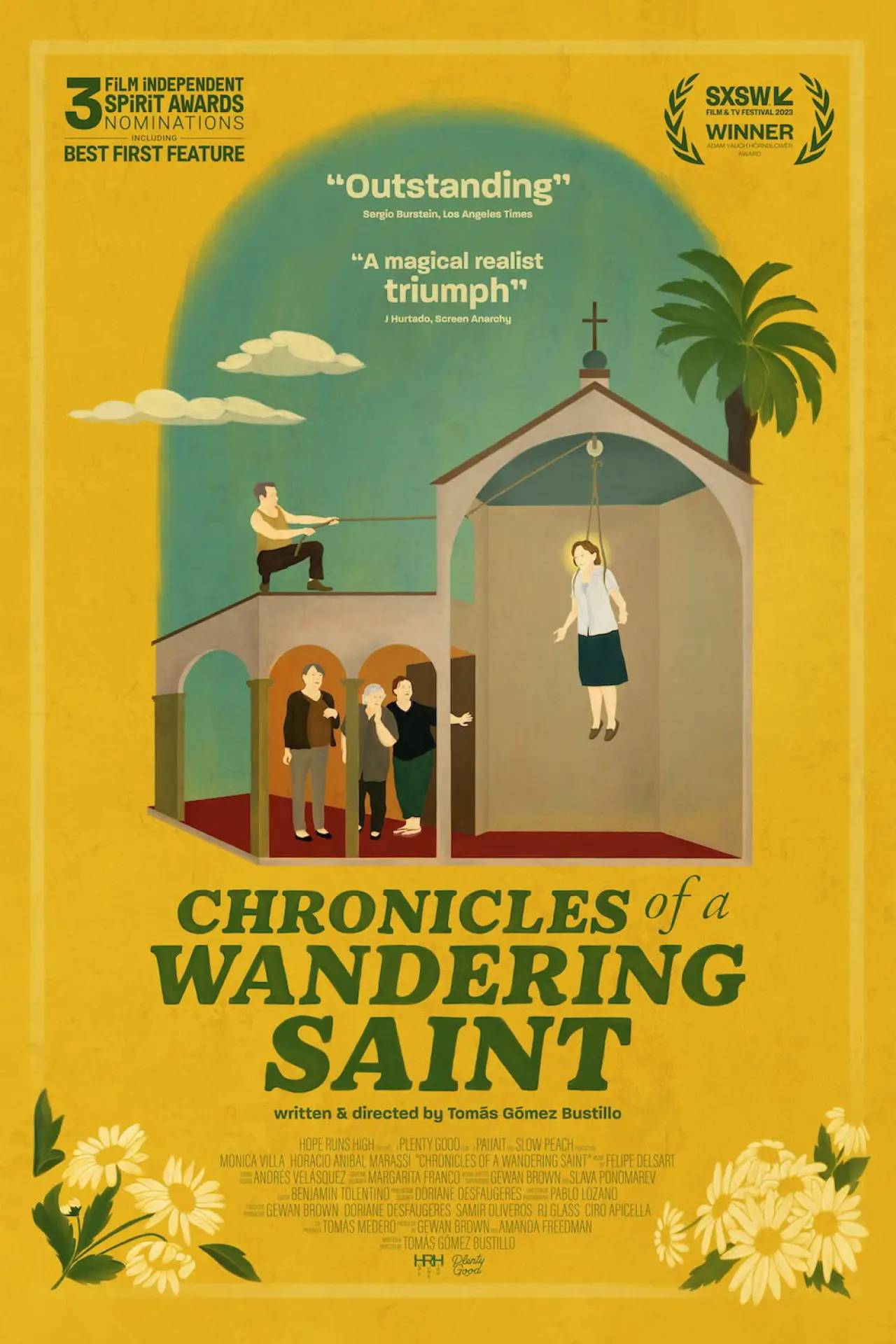 Plakat filmowy "Crónicas de una santa errante"