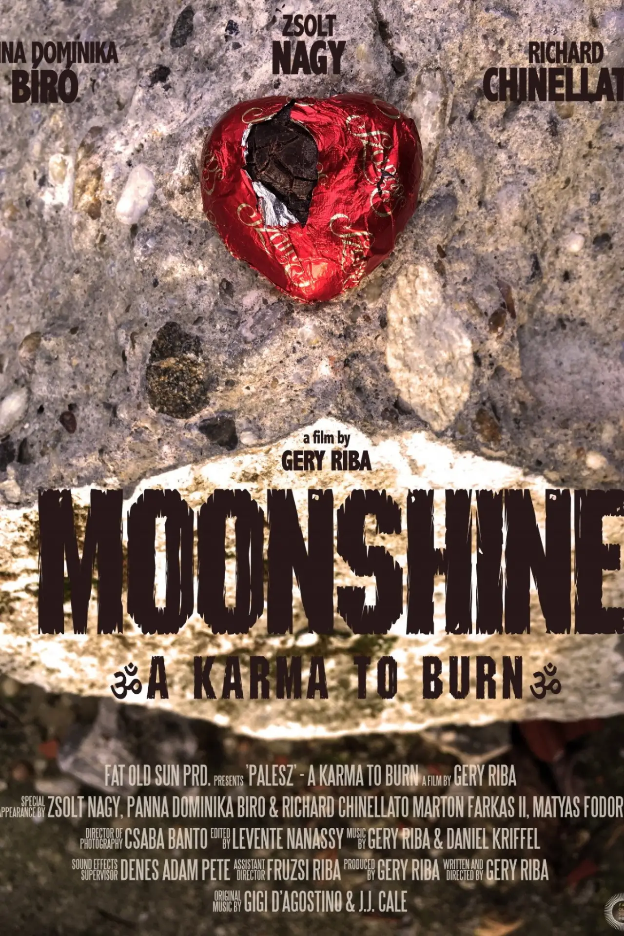 Plakat filmowy "Pálesz - A Karma to Burn"
