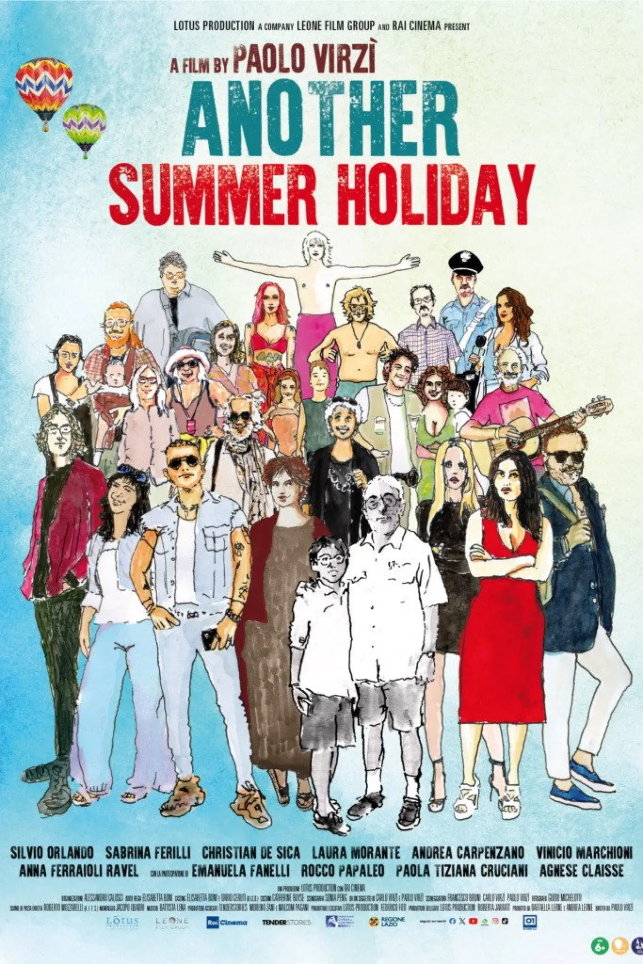 Plakat filmowy "Un altro ferragosto"