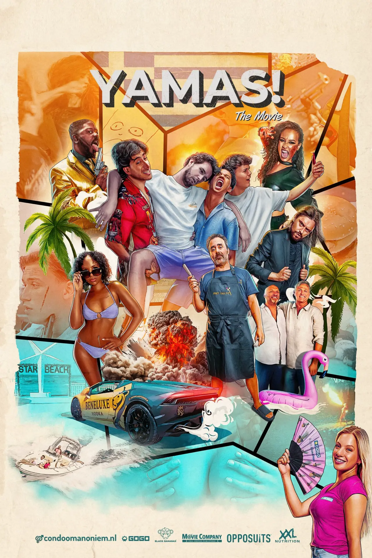 Plakat filmowy "Yamas!"