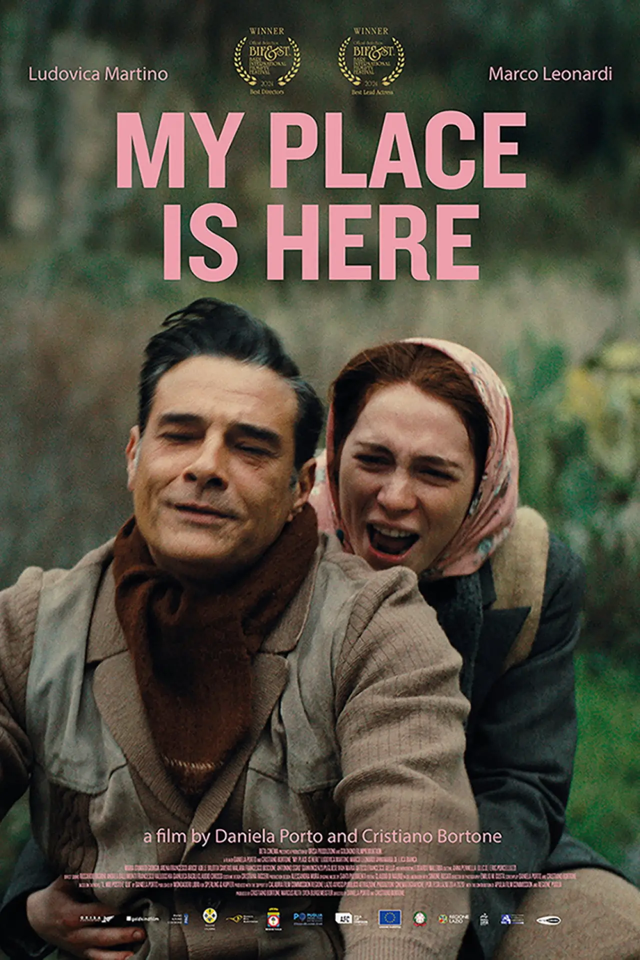Plakat filmowy "Moje miejsce jest tutaj"