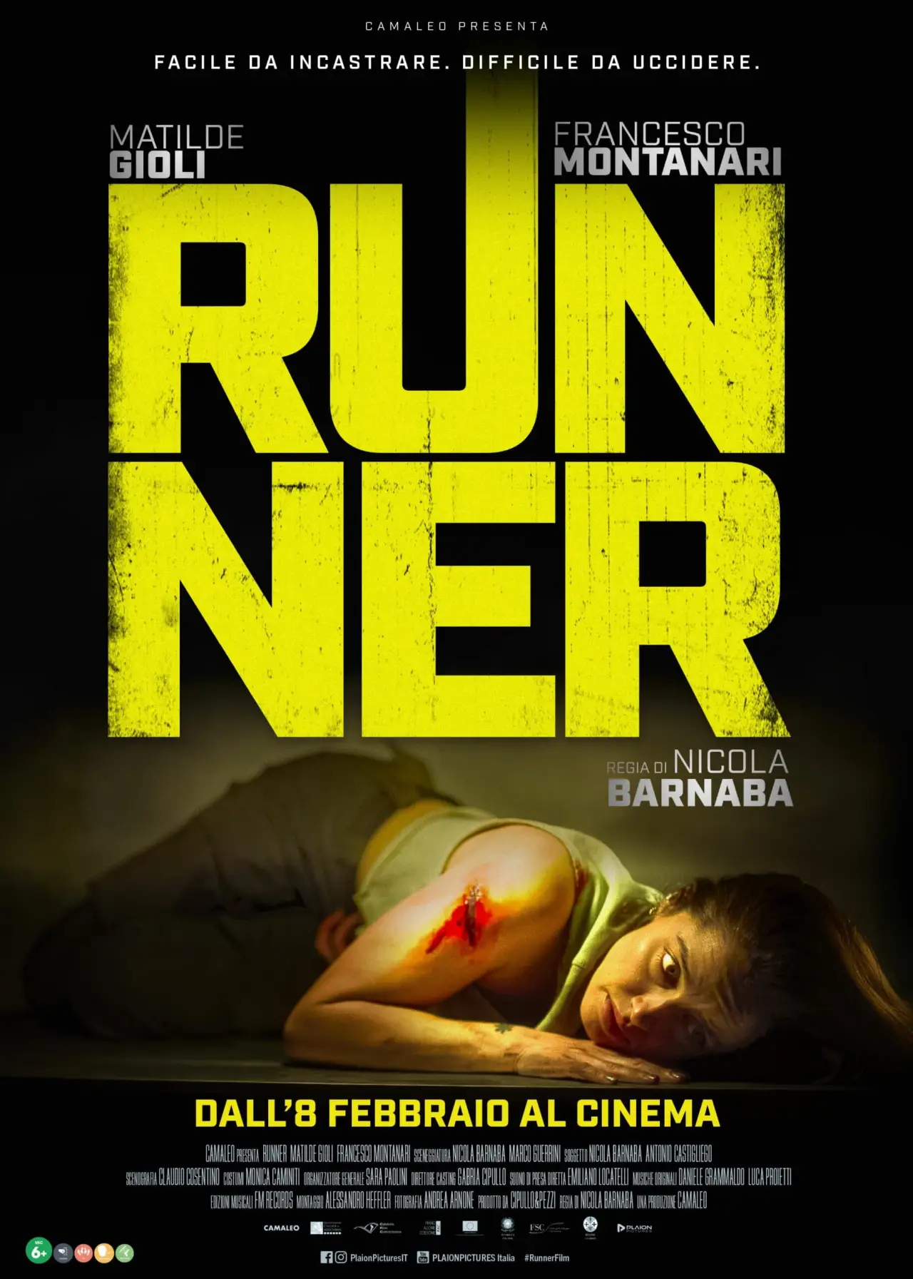 Plakat filmowy "Runner"