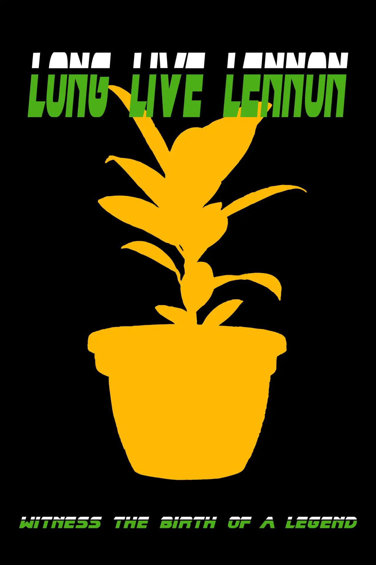 Plakat filmowy "Long Live Lennon"