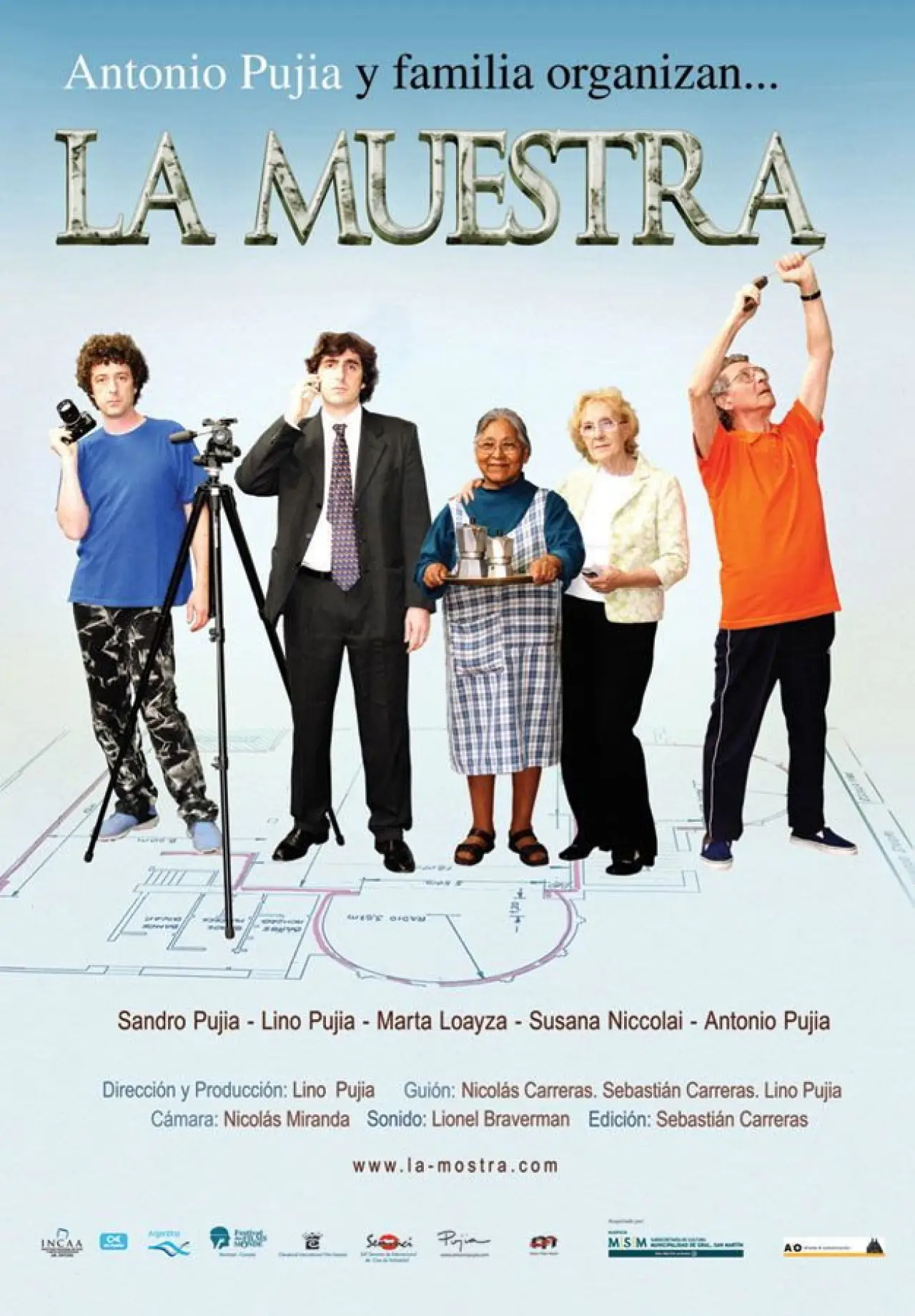 Plakat filmowy "La muestra"