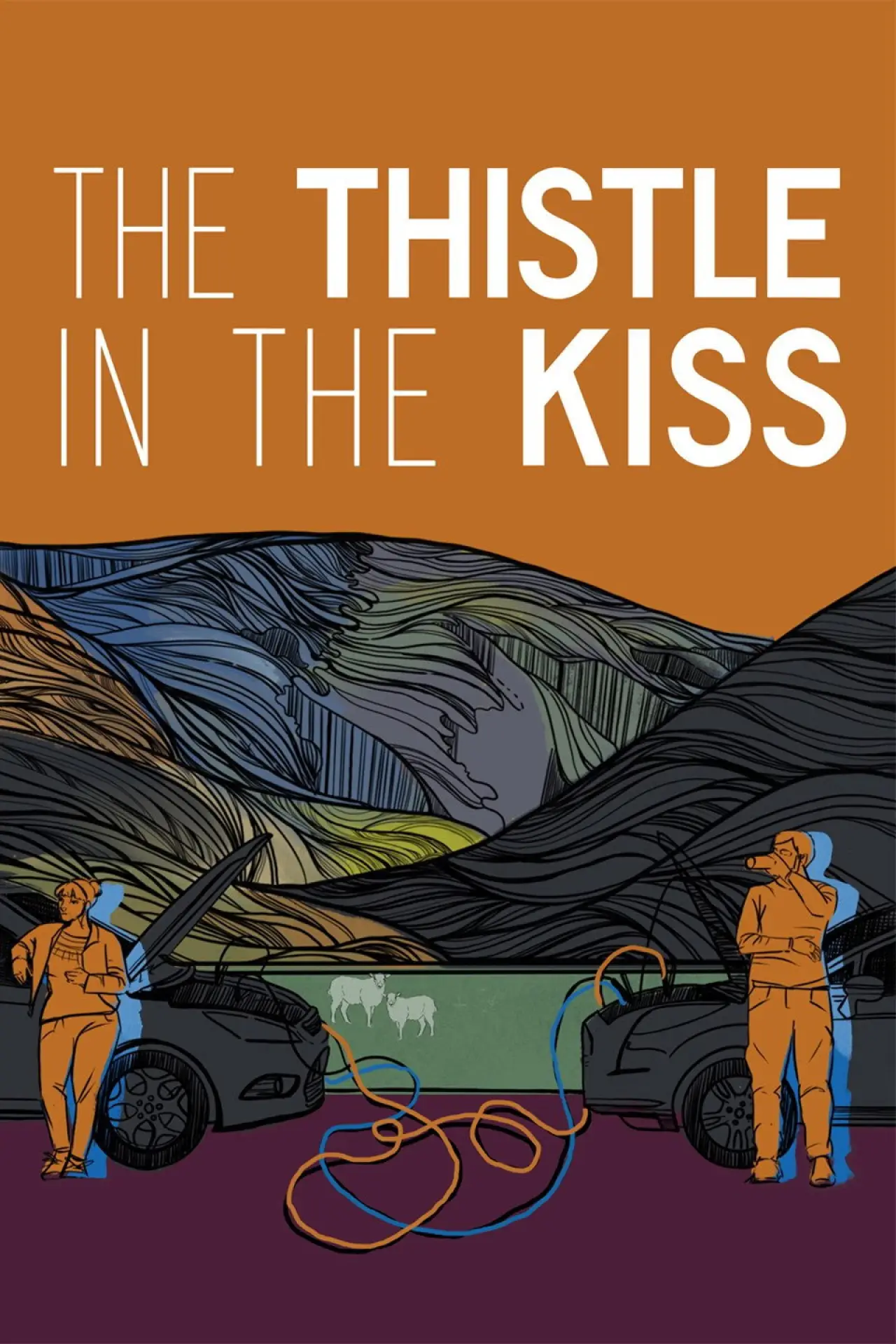 Plakat filmowy "The Thistle in the Kiss"