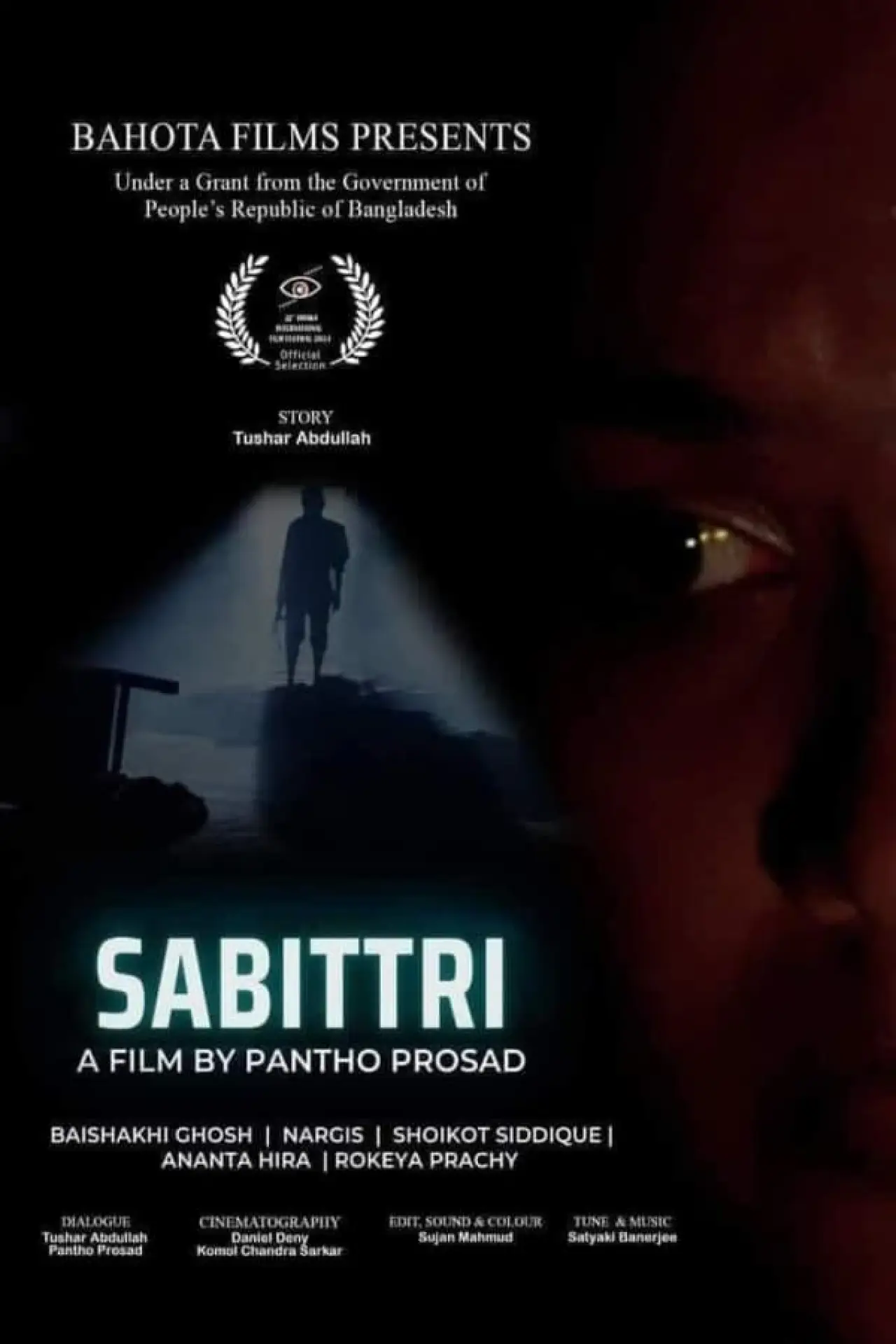 Plakat filmowy "Sabitri"