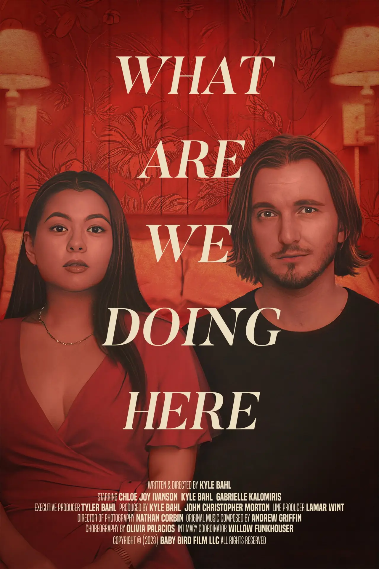 Plakat filmowy "What Are We Doing Here"