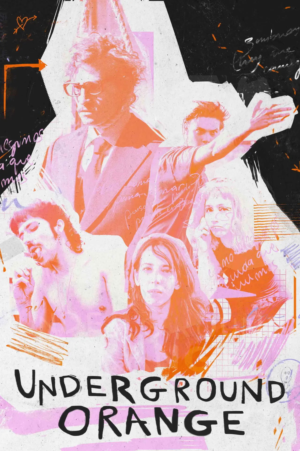 Plakat filmowy "Bajo Naranja"