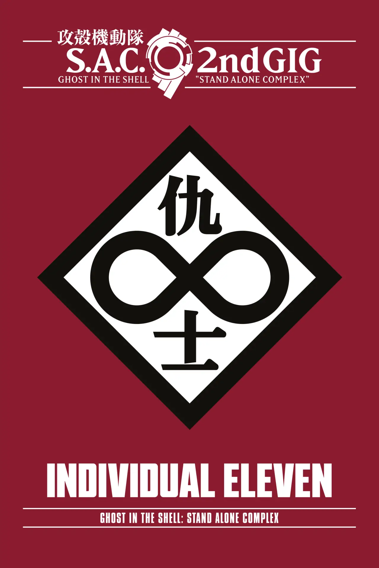 Plakat filmowy "Ghost in the Shell: S.A.C. 2nd GIG - Individual Eleven"