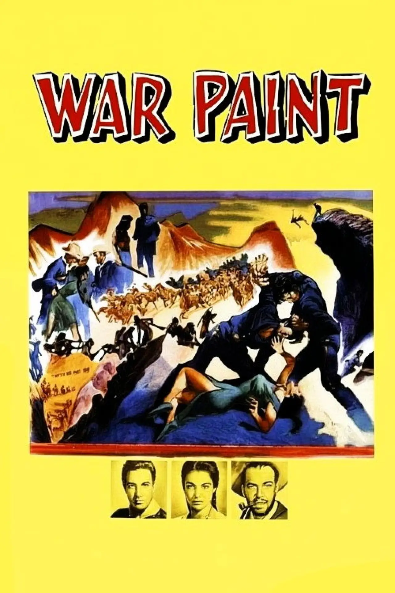 Plakat filmowy "Barwy wojenne"