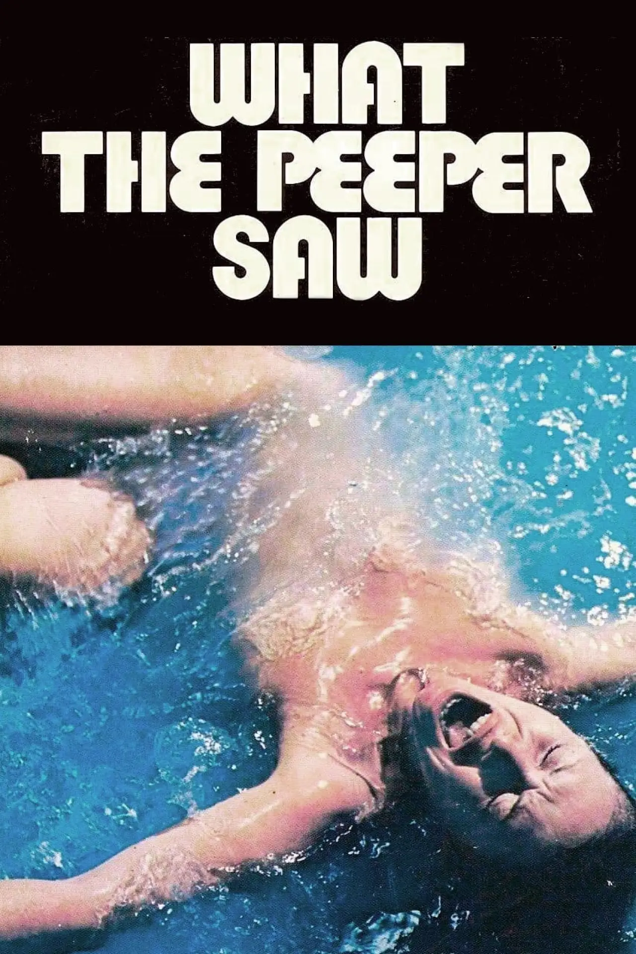 Plakat filmowy "La tua presenza nuda!"