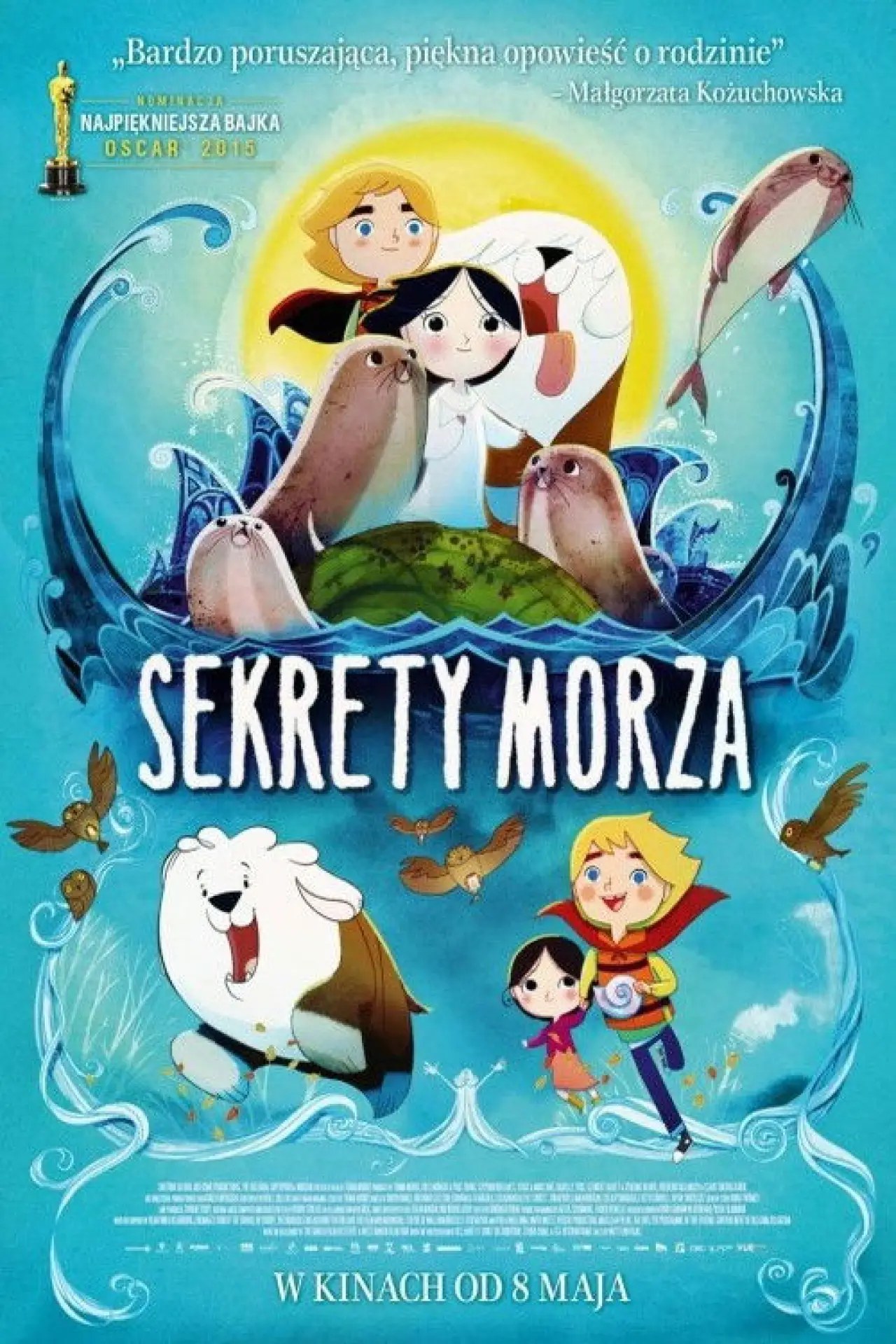 Plakat filmowy "Sekrety morza"