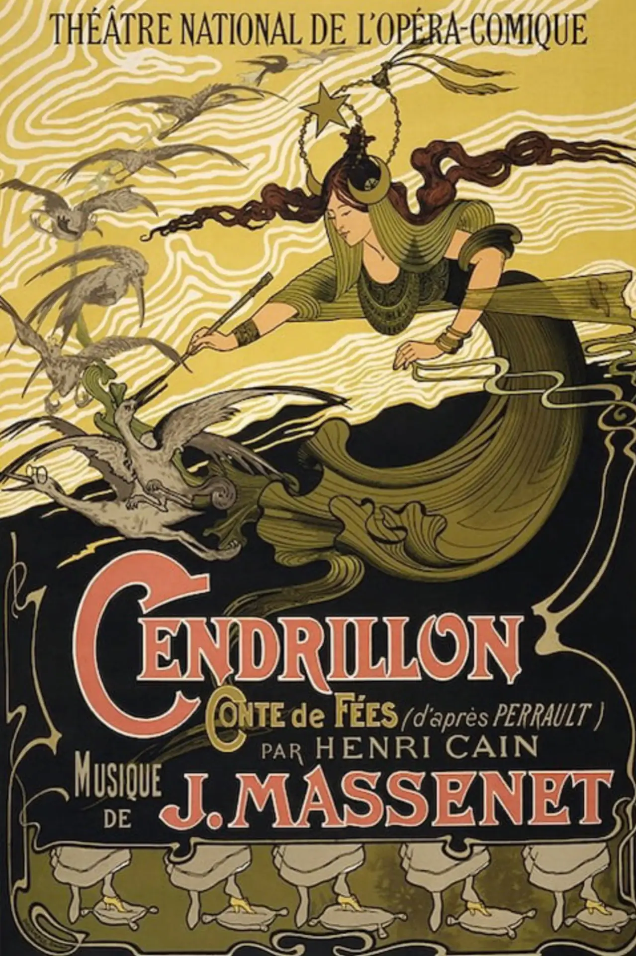 Plakat filmowy "Cendrillon"