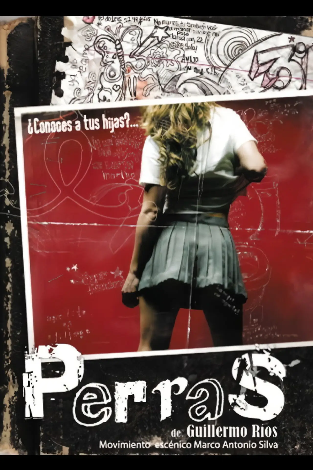 Plakat filmowy "Perras"