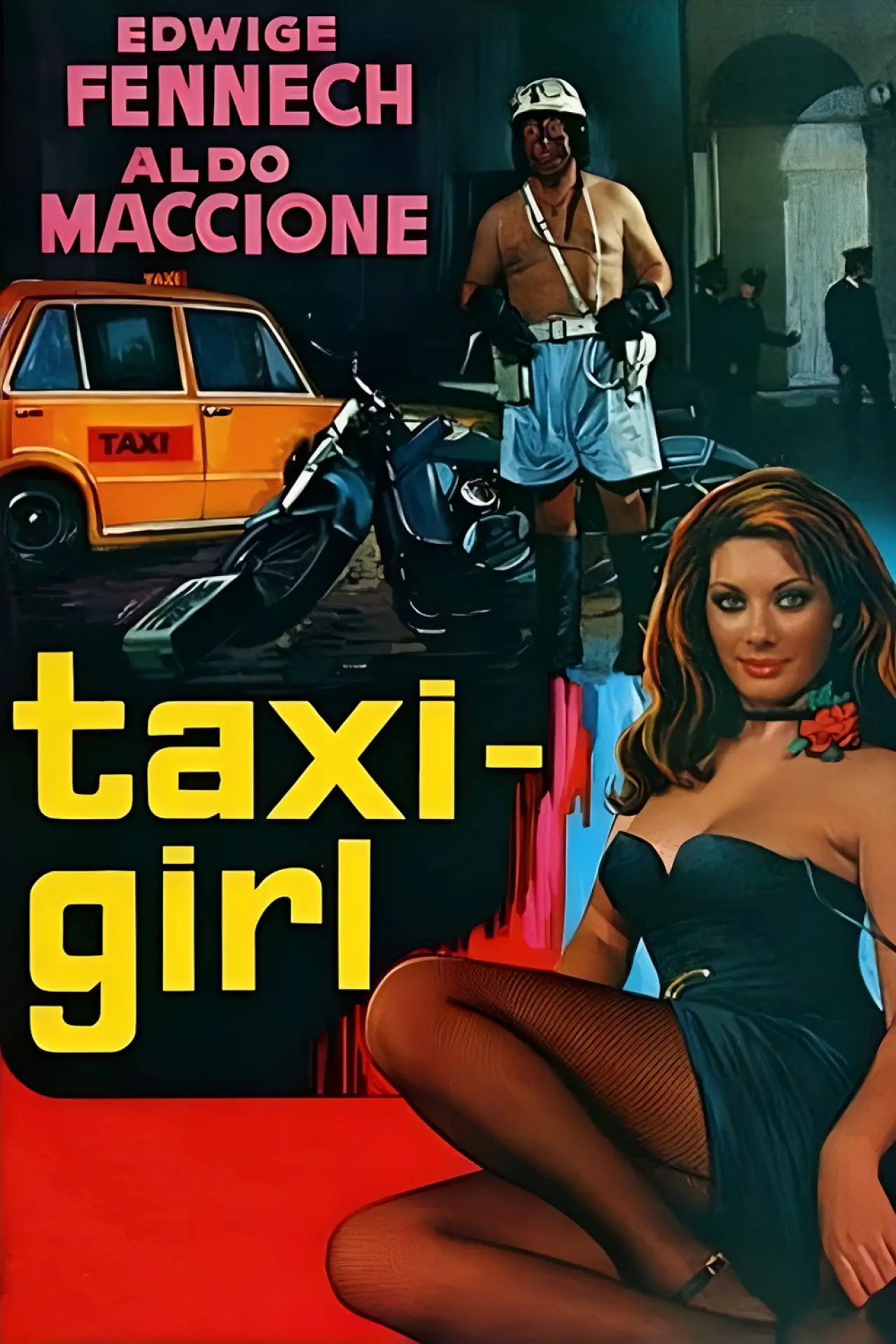 Plakat filmowy "Taxi Girl"