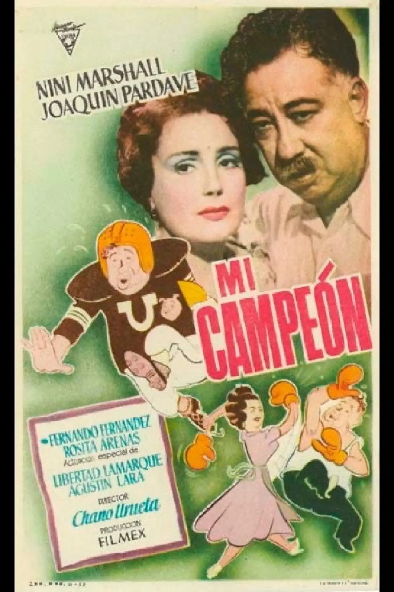 Plakat filmowy "Mi campeón"