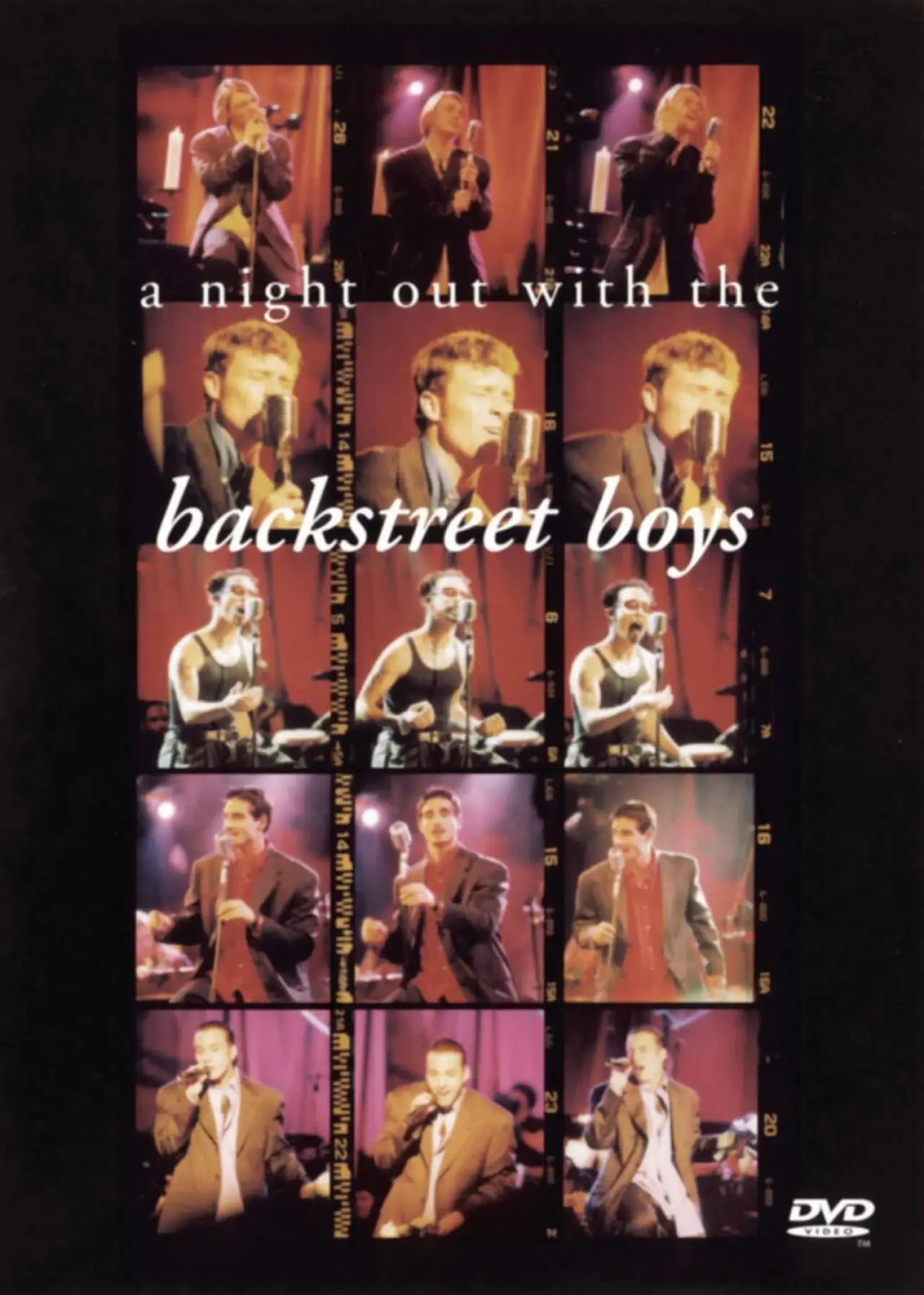 Plakat filmowy "Backstreet Boys:  A Night Out with the Backstreet Boys"