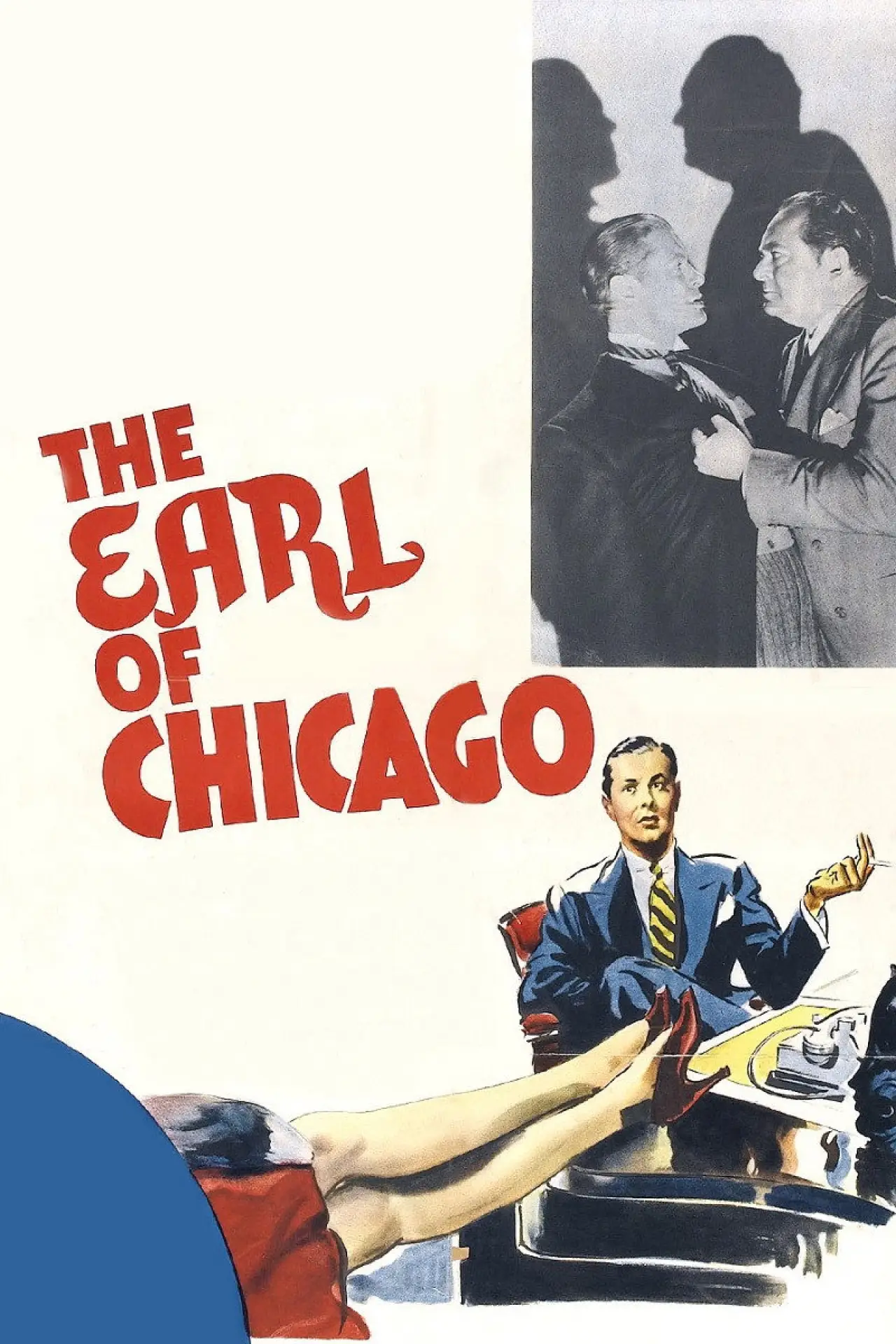 Plakat filmowy "The Earl of Chicago"