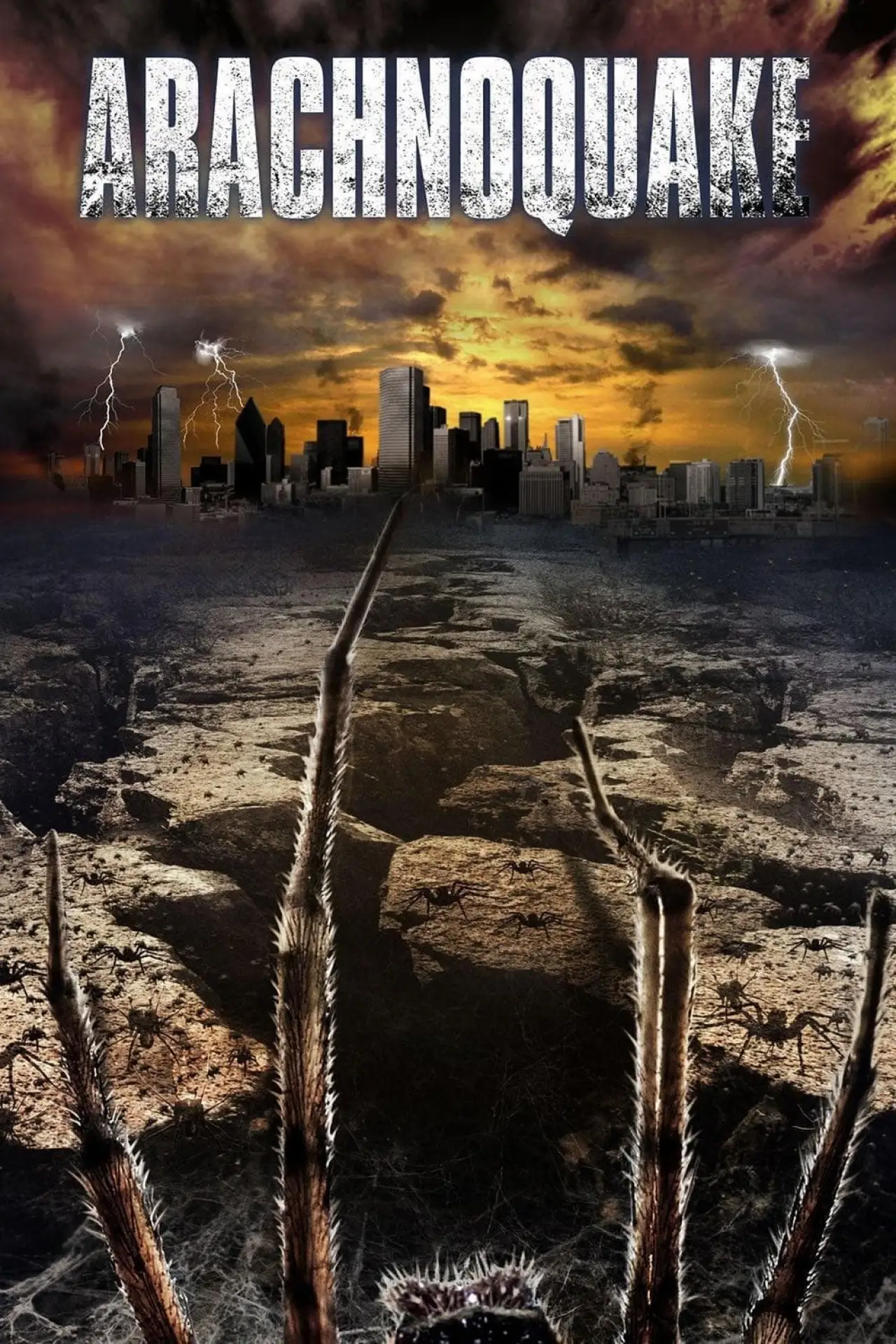 Plakat filmowy "Arachnoquake"