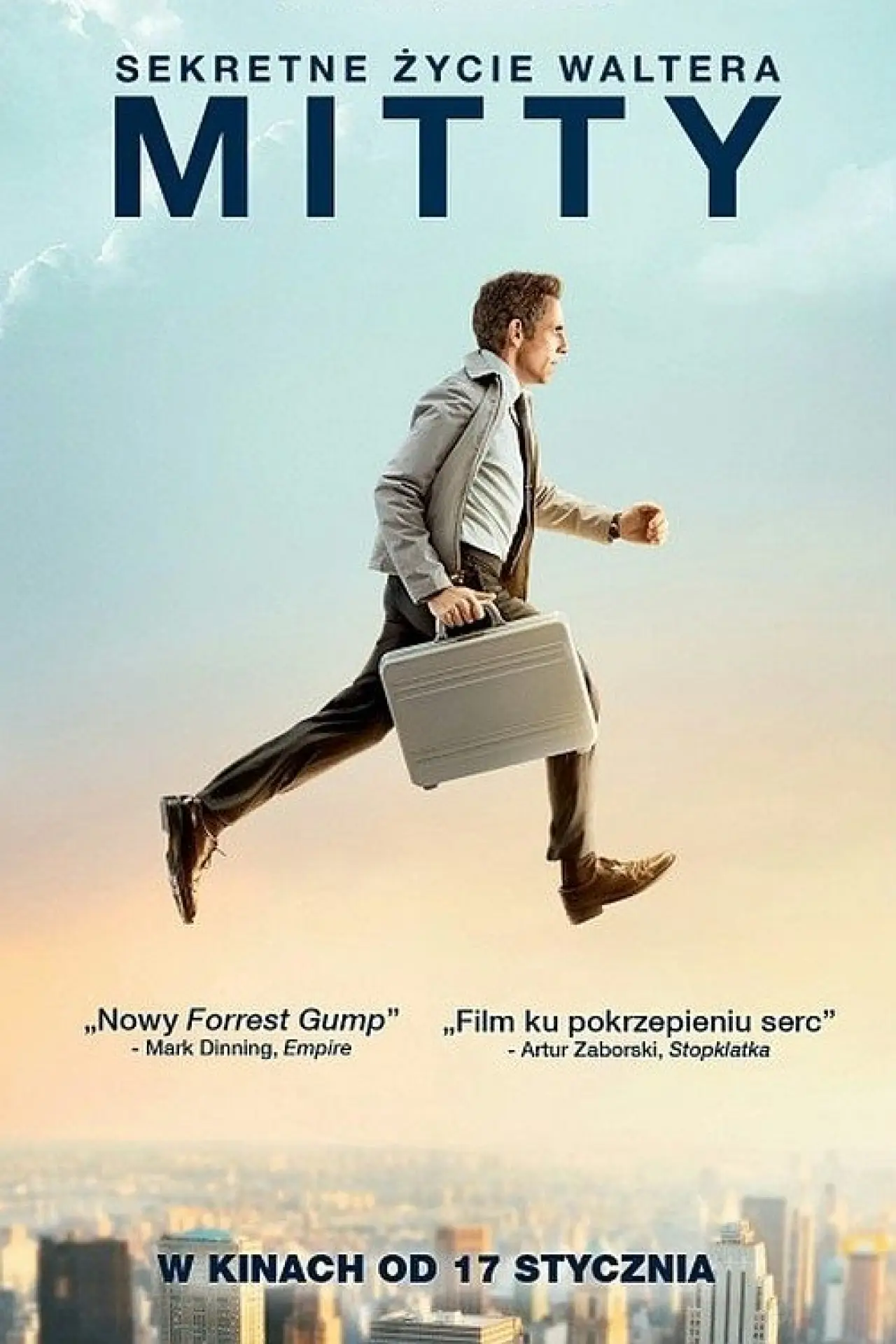 Plakat filmowy "Sekretne życie Waltera Mitty"