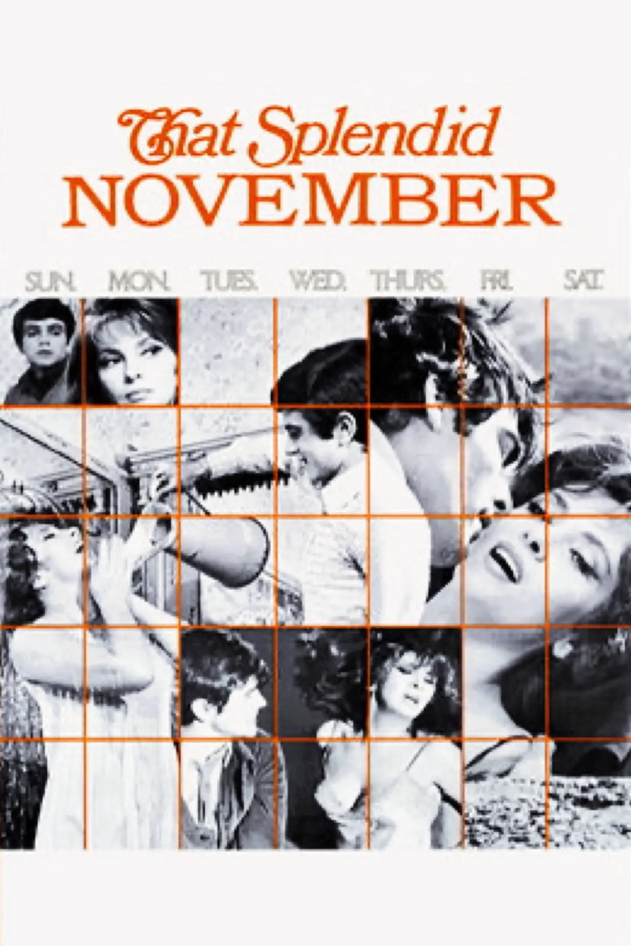 Plakat filmowy "Un bellissimo novembre"