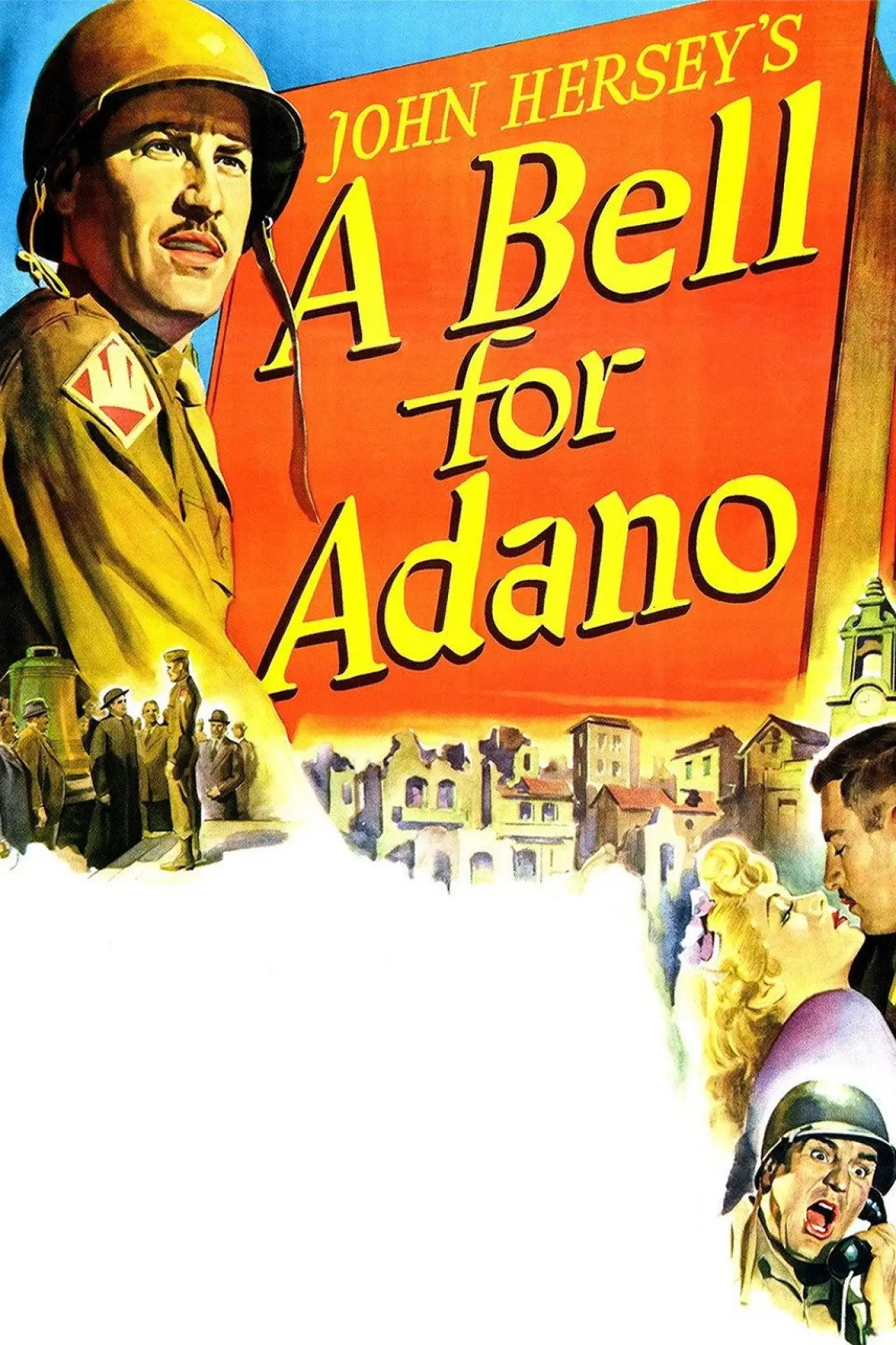 Plakat filmowy "A Bell for Adano"