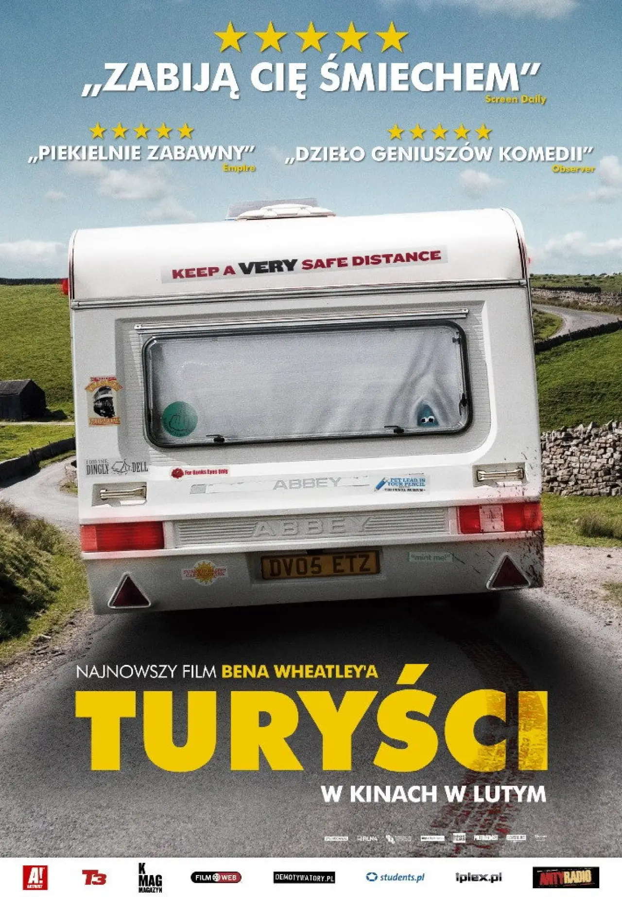 Plakat filmowy "Turyści"