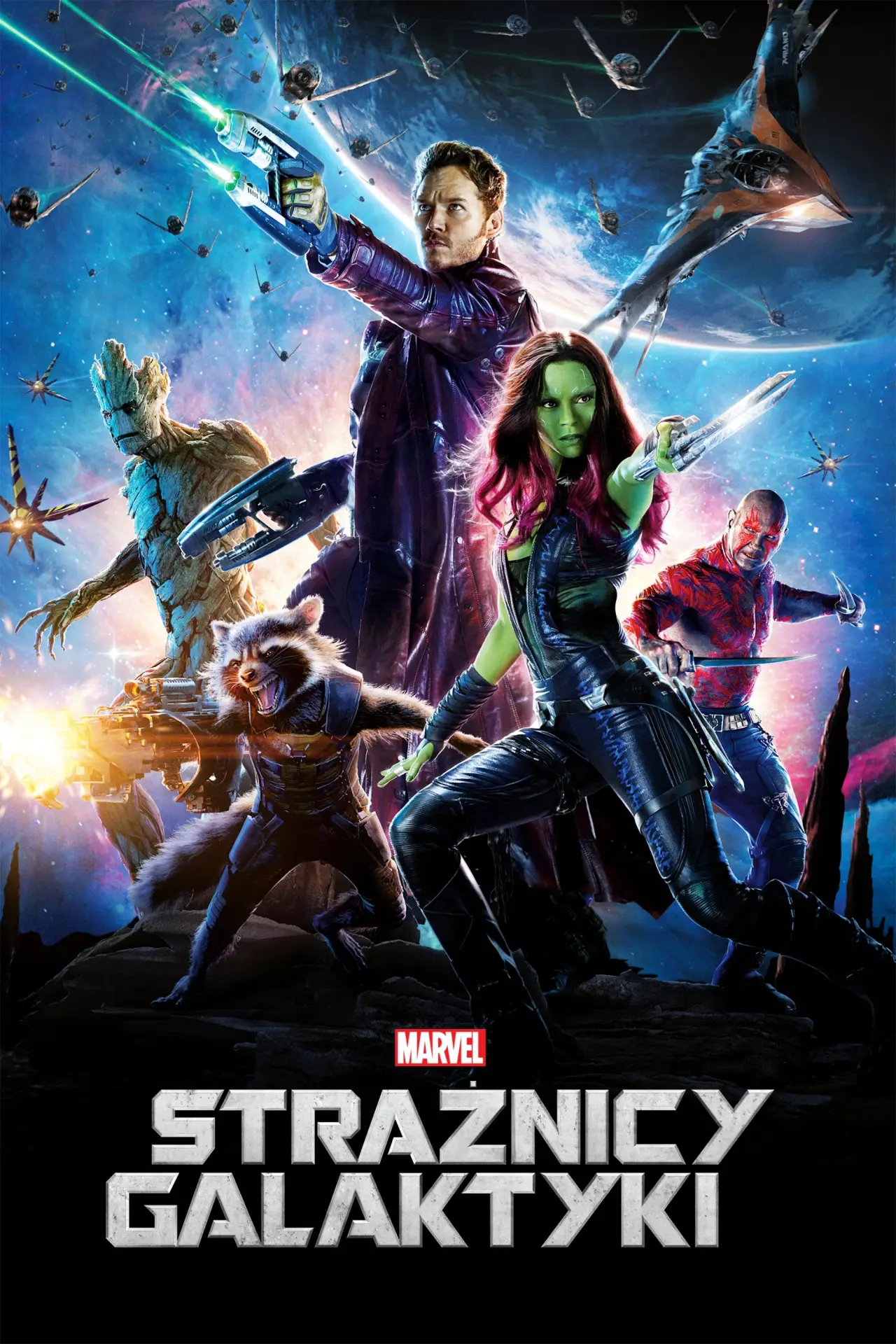 Plakat filmowy "Strażnicy Galaktyki"