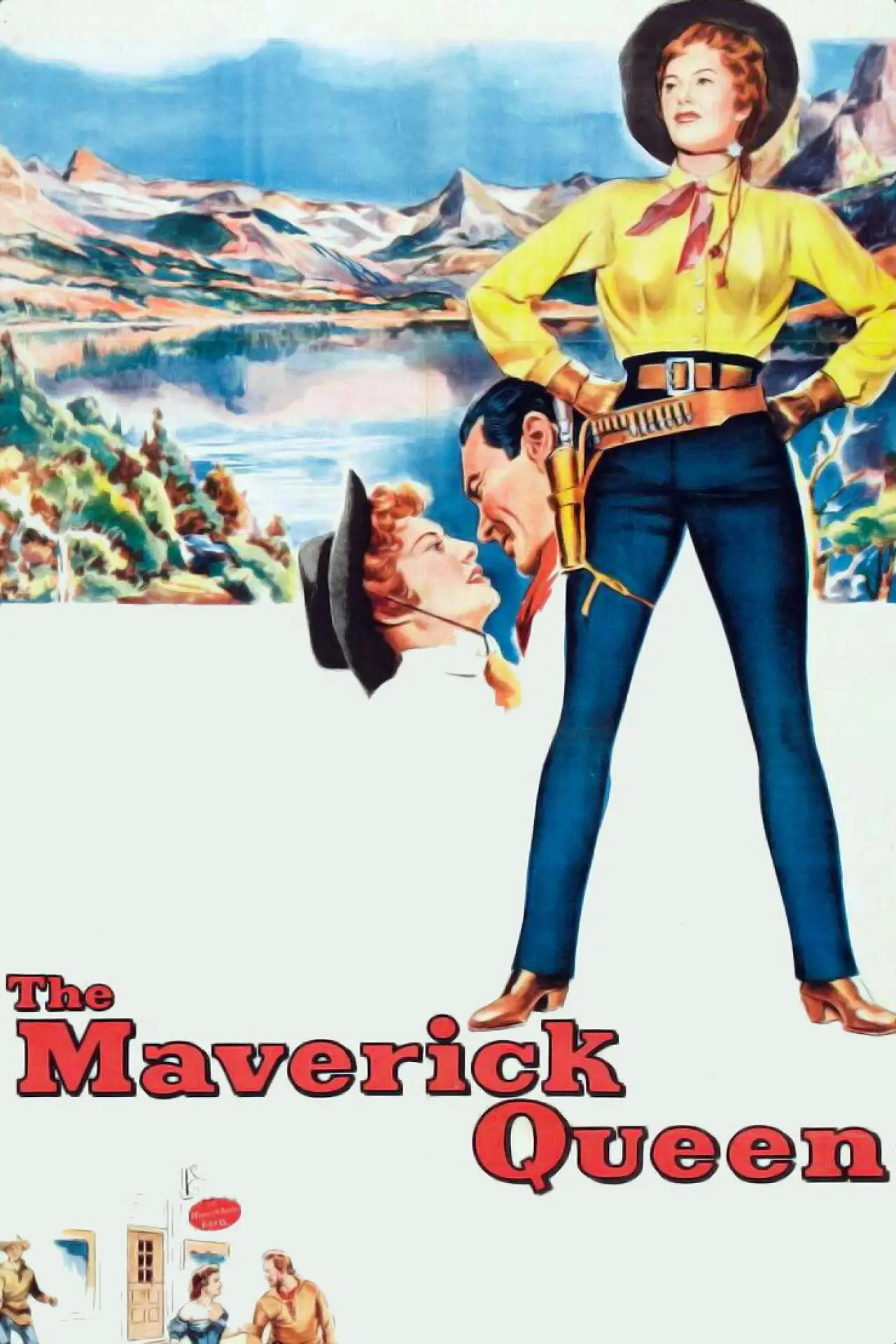 Plakat filmowy "The Maverick Queen"