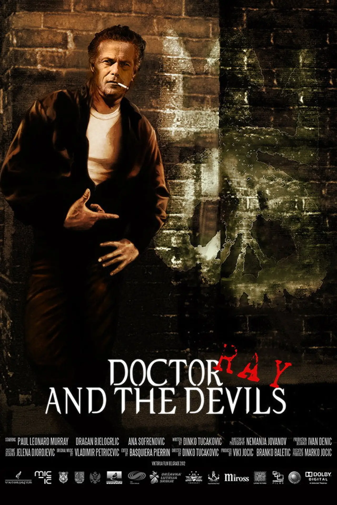 Plakat filmowy "Doktor Rej i đavoli"