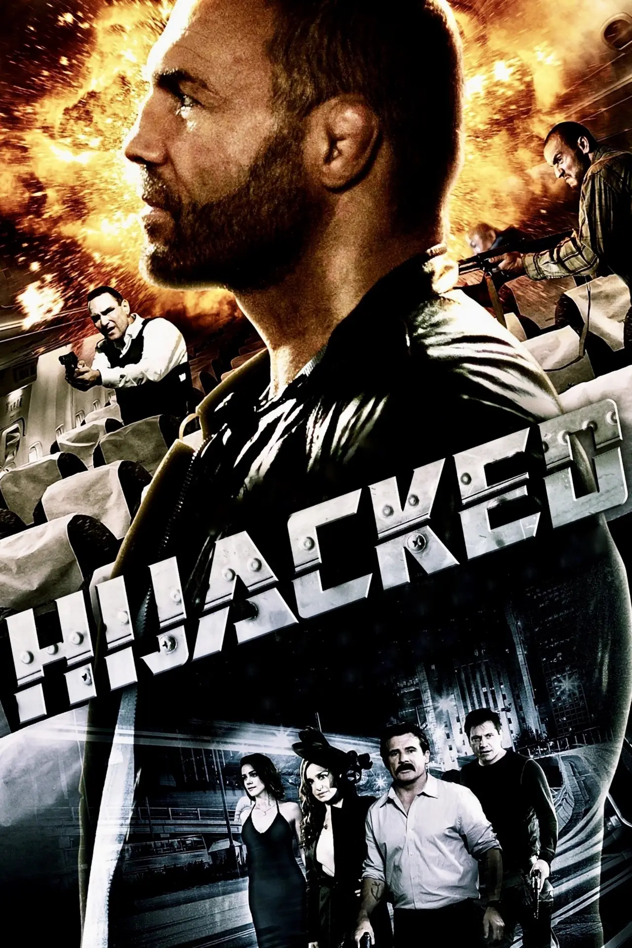 Plakat filmowy "Hijacked"