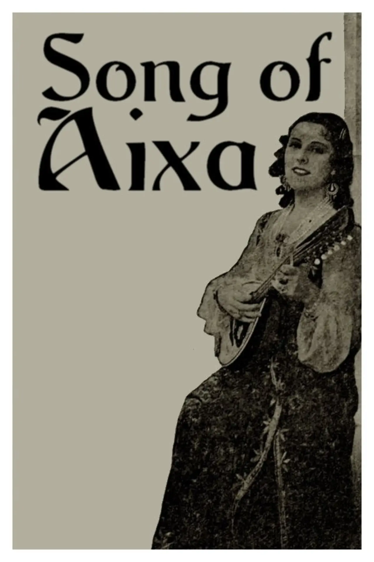 Plakat filmowy "La canción de Aixa"
