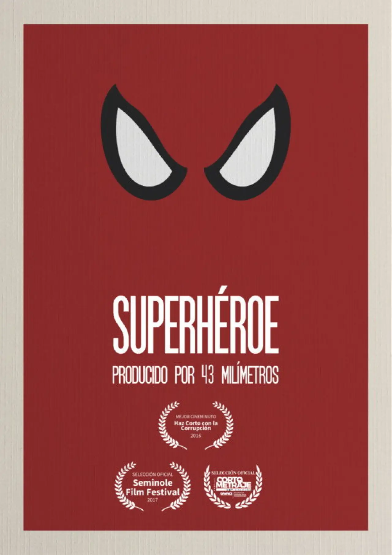 Plakat filmowy "Superhéroe"