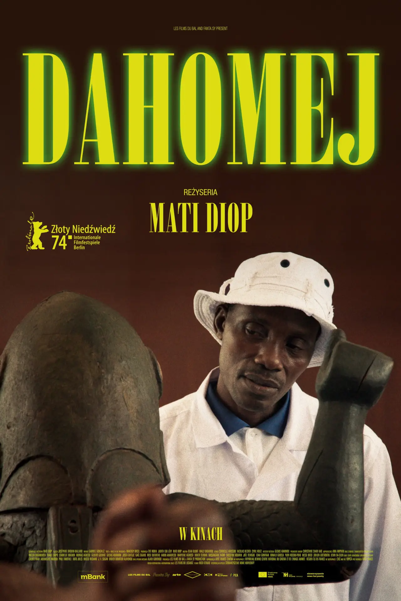 Plakat filmowy "Dahomej"