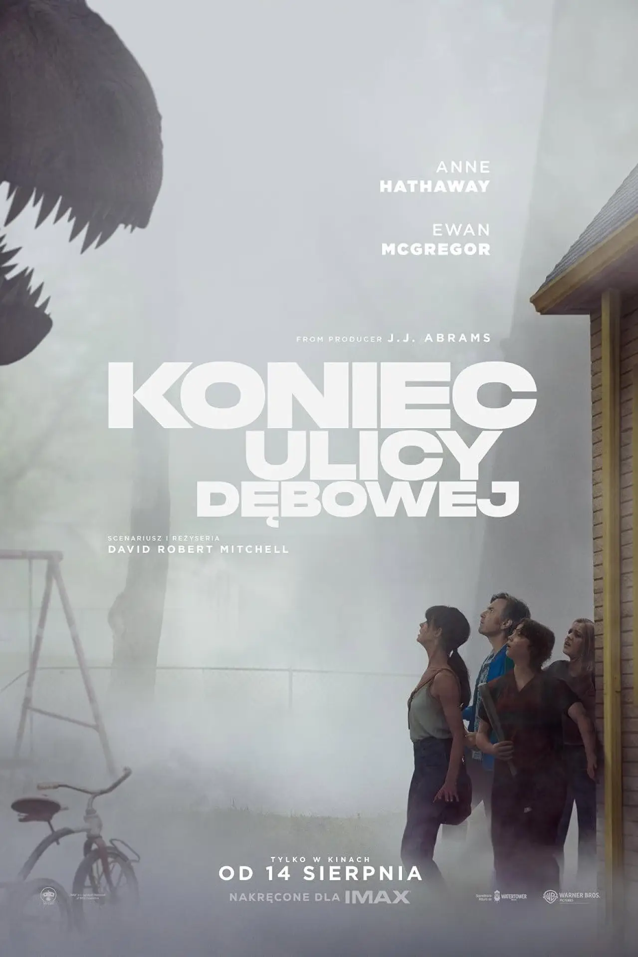 Plakat filmowy "Koniec ulicy Dębowej"