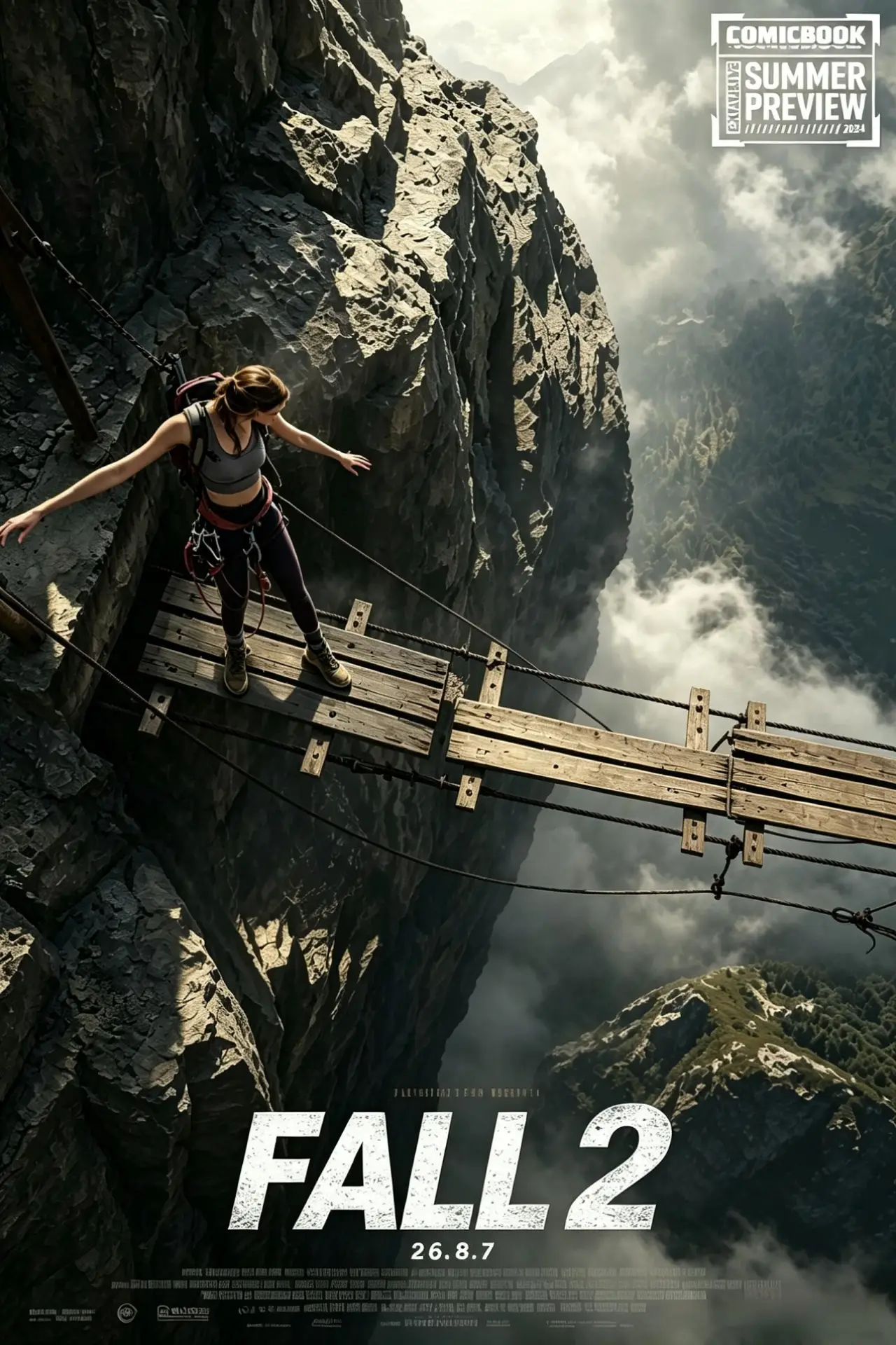 Plakat filmowy "Nie patrz w dół 2"