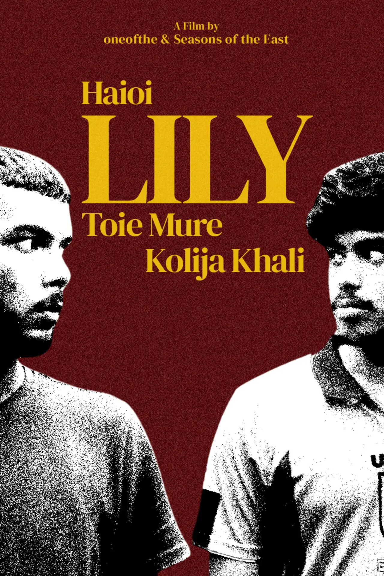 Plakat filmowy "Haioi Lily Toie Mure Kolija Khali"