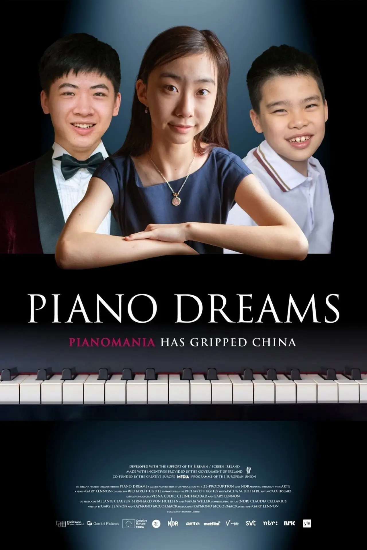 Plakat filmowy "Piano dreams"