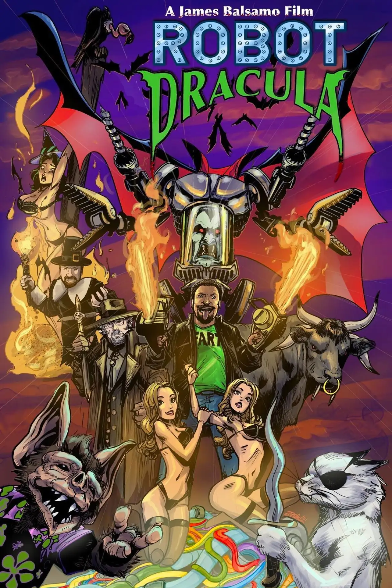 Plakat filmowy "Robot Dracula"