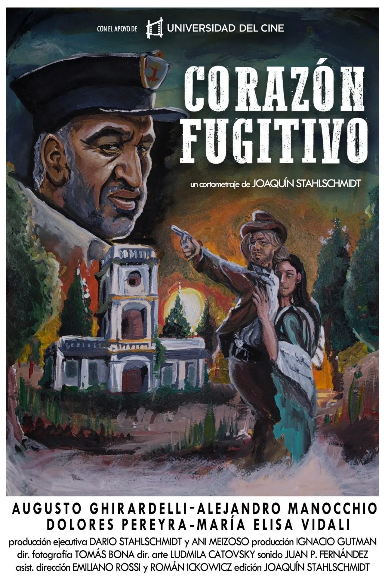 Plakat filmowy "Corazón Fugitivo"