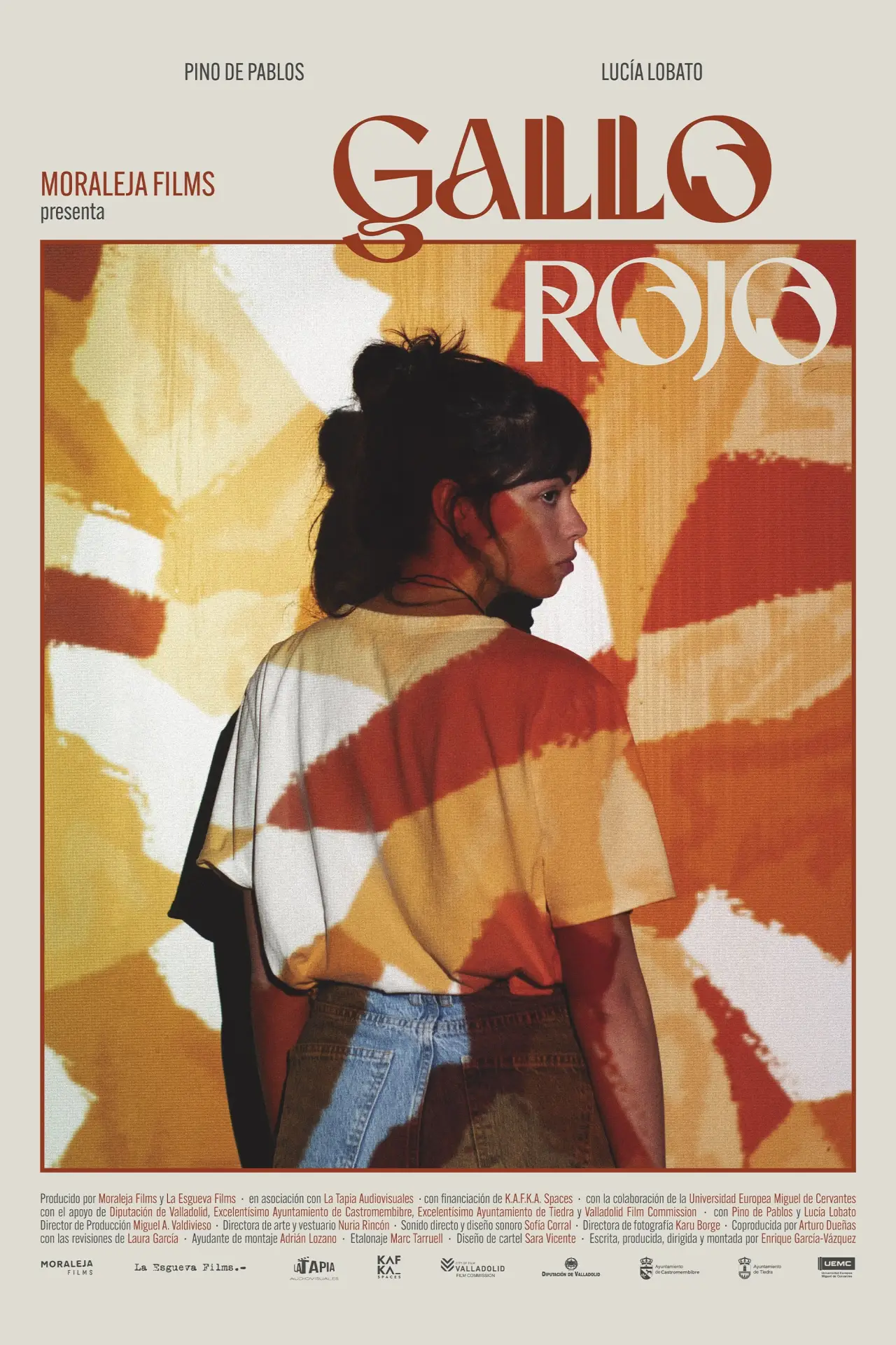 Plakat filmowy "Gallo Rojo"