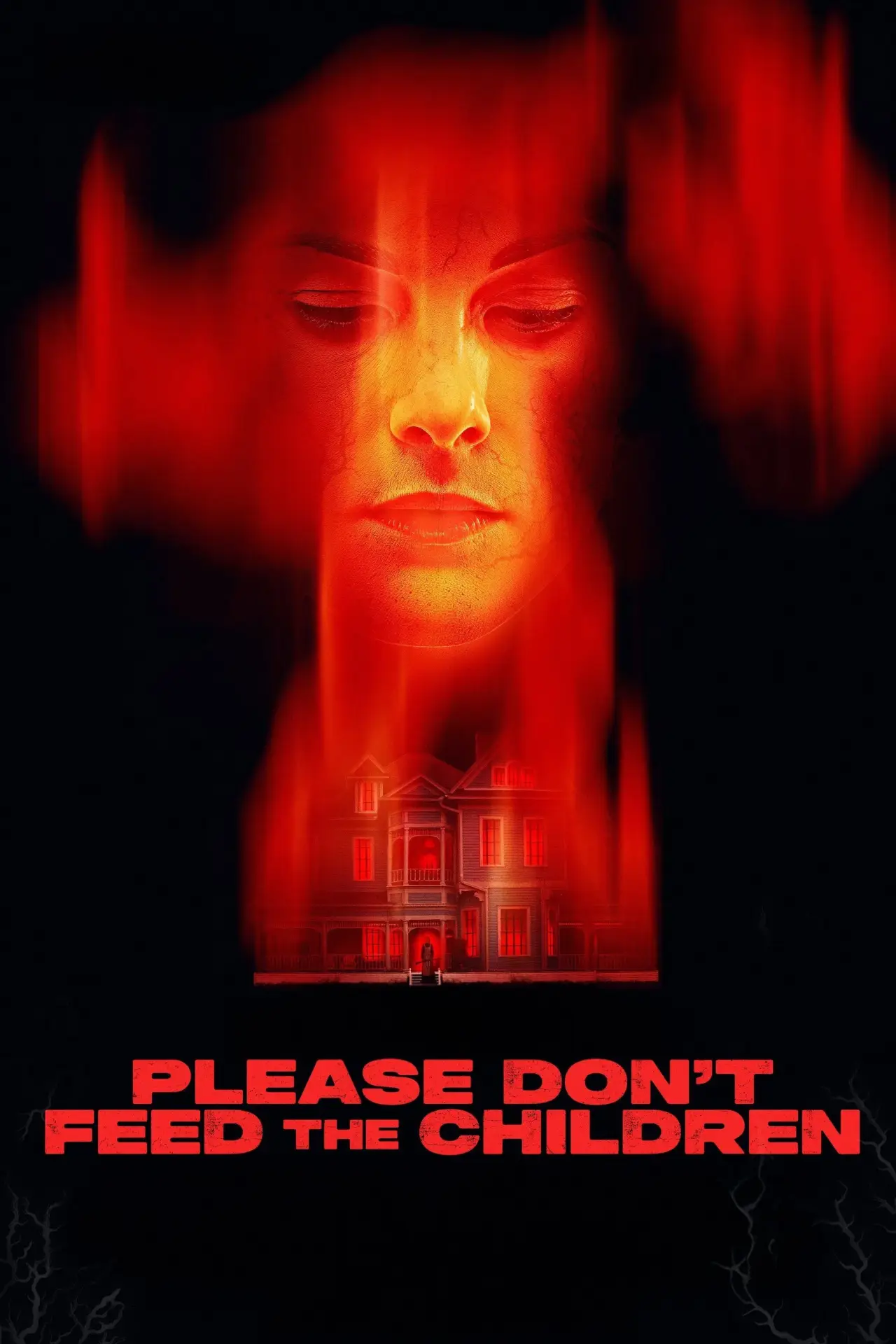 Plakat filmowy "Nie karmić dzieci"