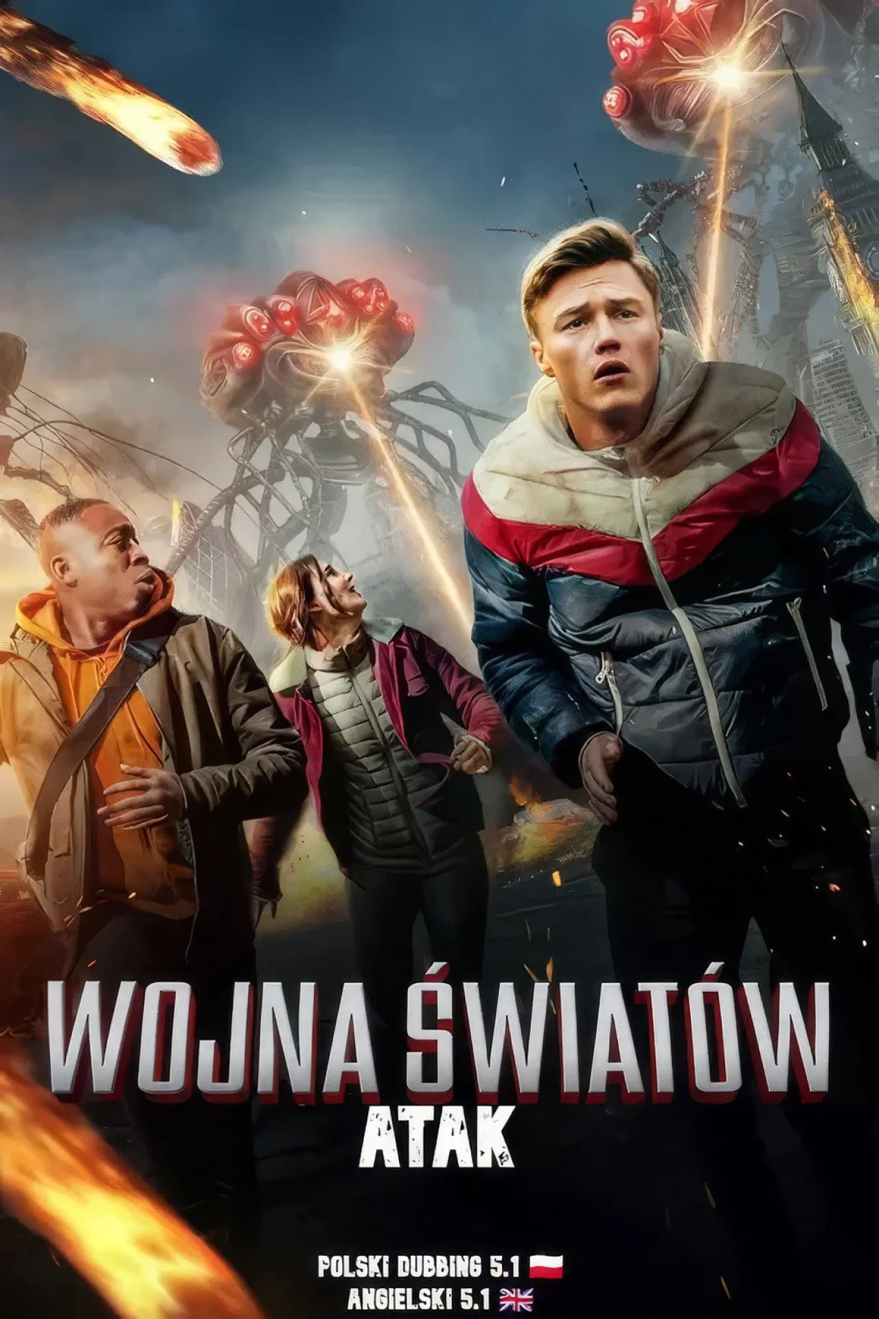Plakat filmowy "Wojna Światów: Atak"