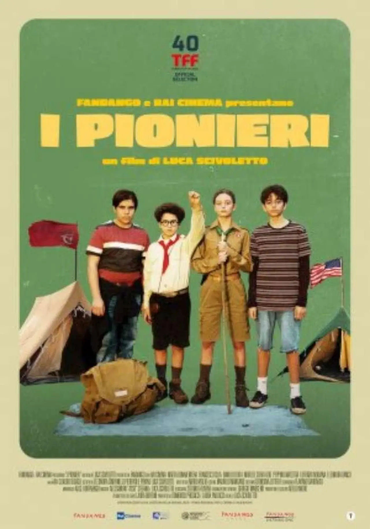 Plakat filmowy "I pionieri"