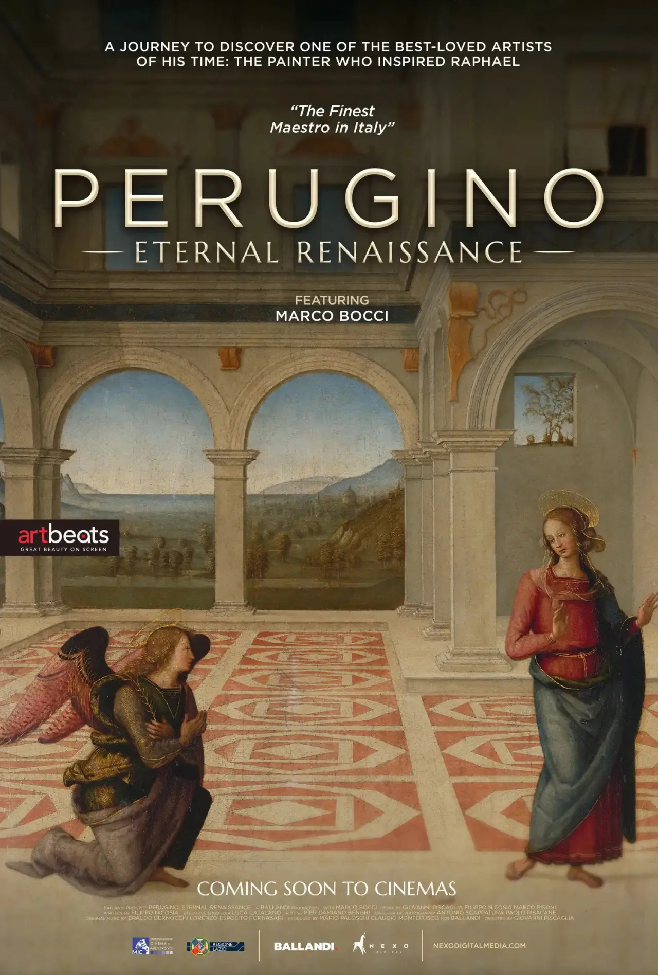 Plakat filmowy "Perugino. Rinascimento immortale"