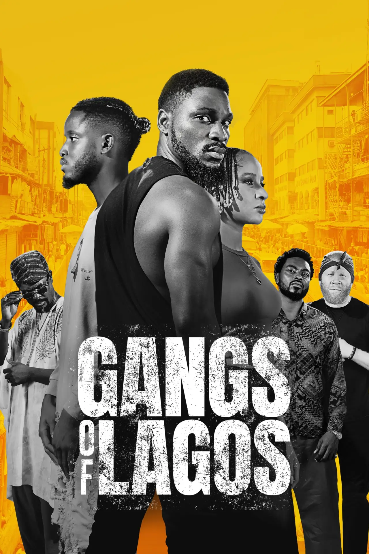 Plakat filmowy "Gangs of Lagos"