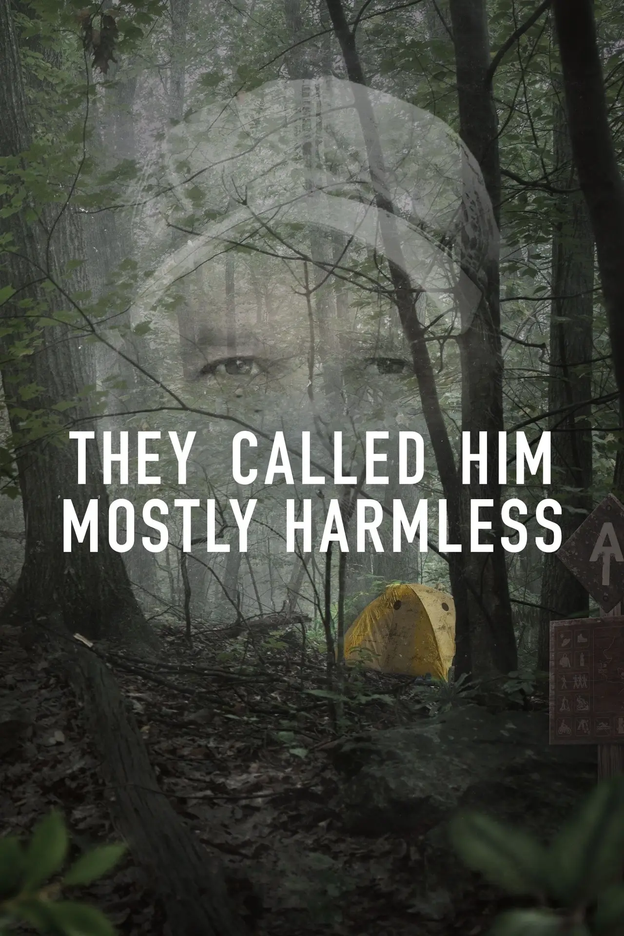 Plakat filmowy "Nazywali go Mostly Harmless"
