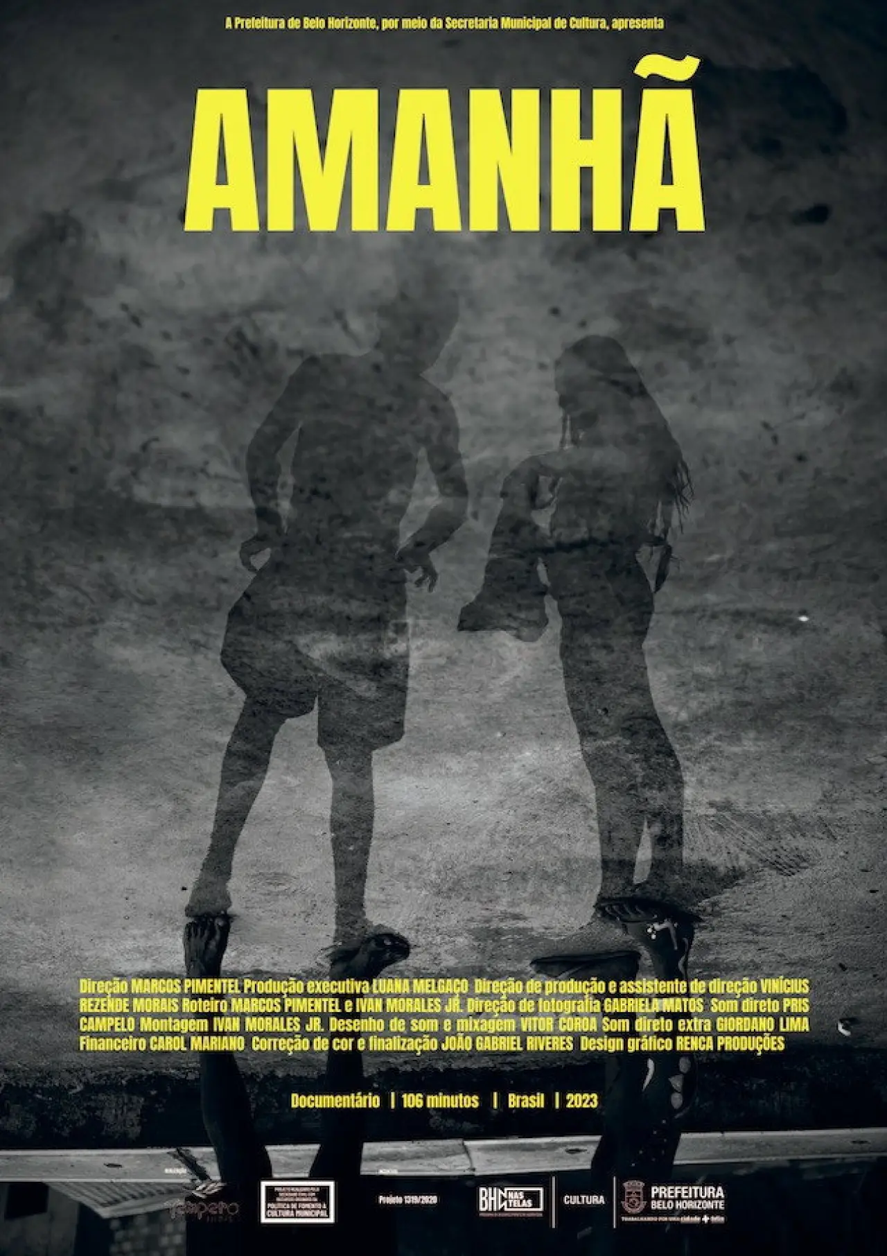 Plakat filmowy "Amanhã"