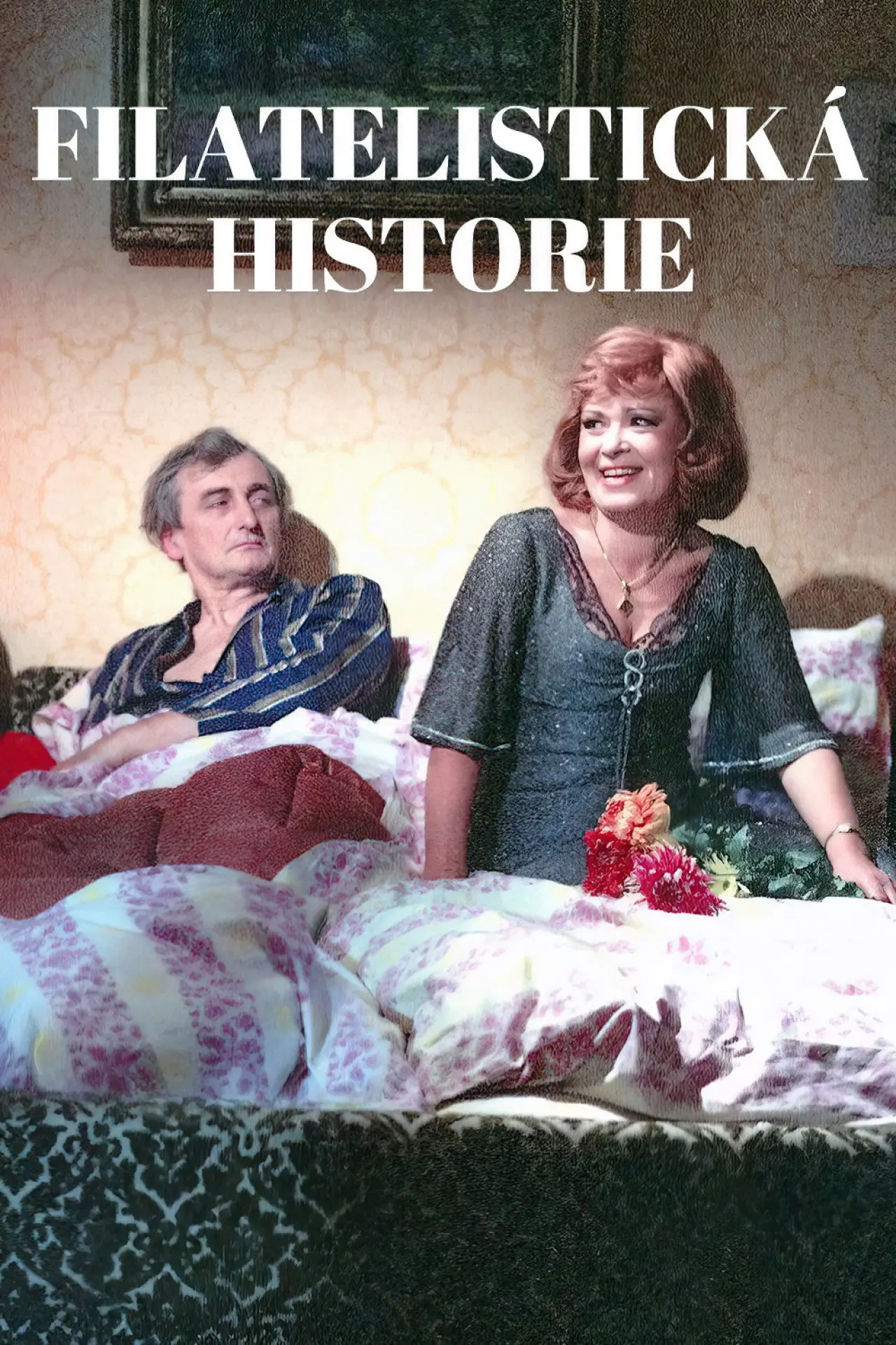 Plakat filmowy "Filatelistická historie"